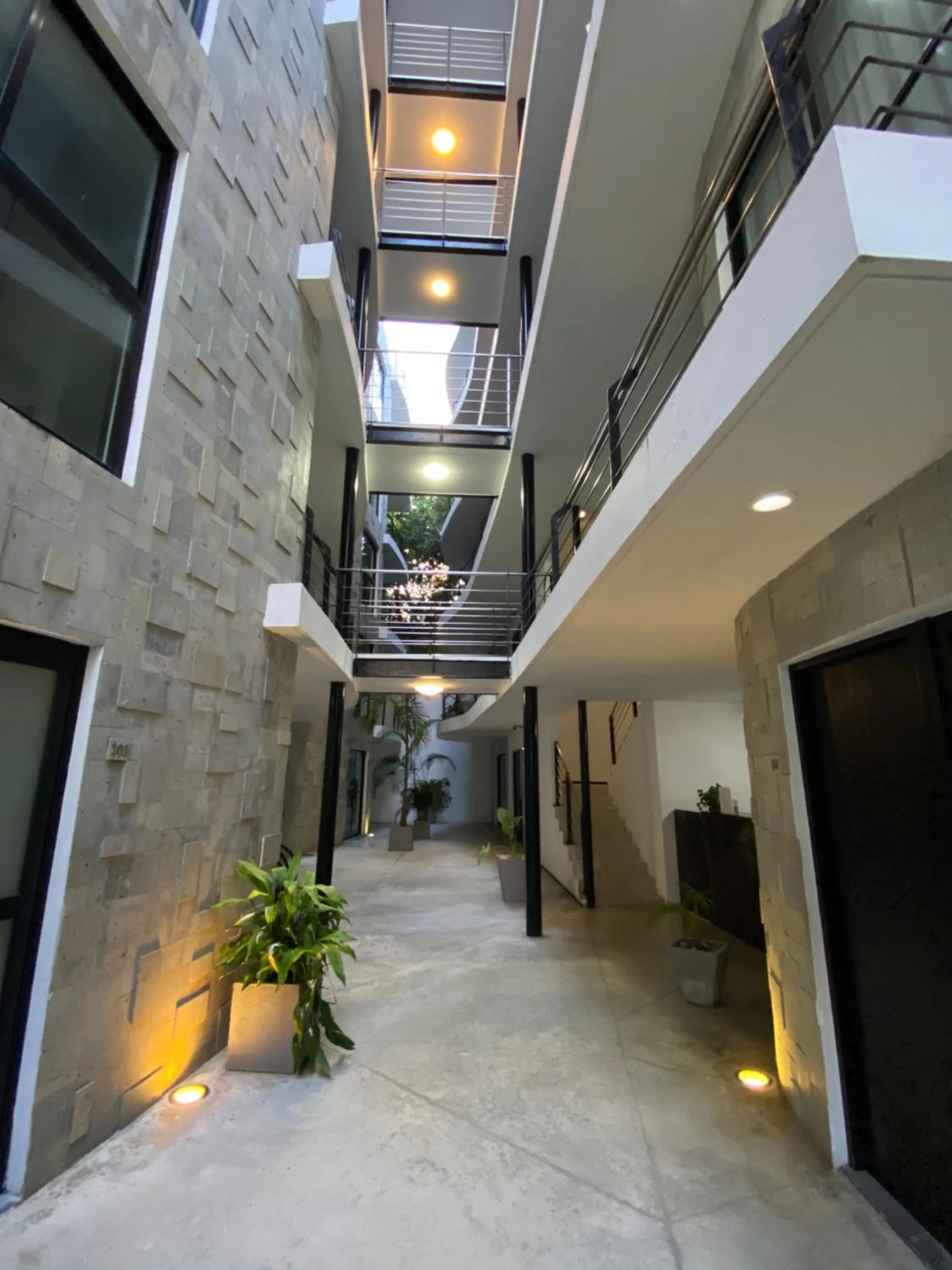 Property building in Sole Suites Apartments Playa del Carmen