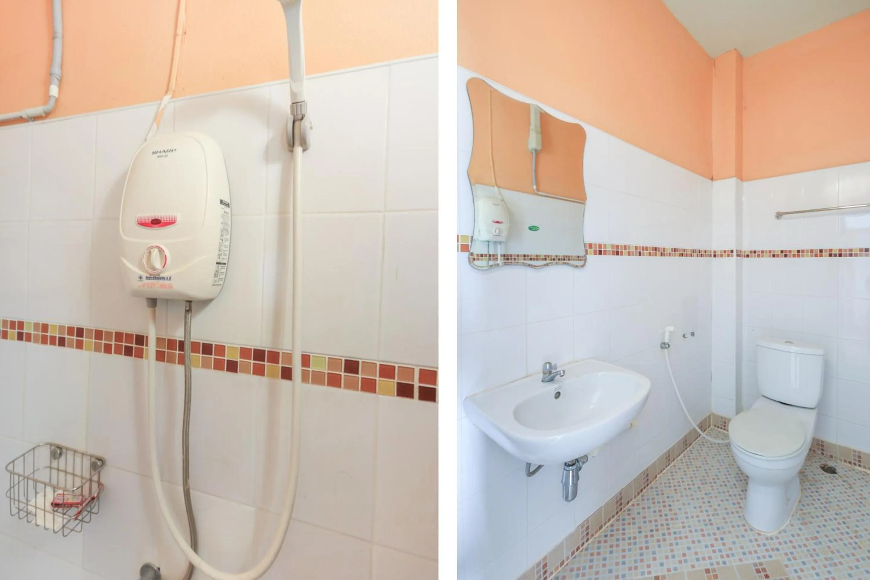 Bathroom in Prickhom Garden Hotel