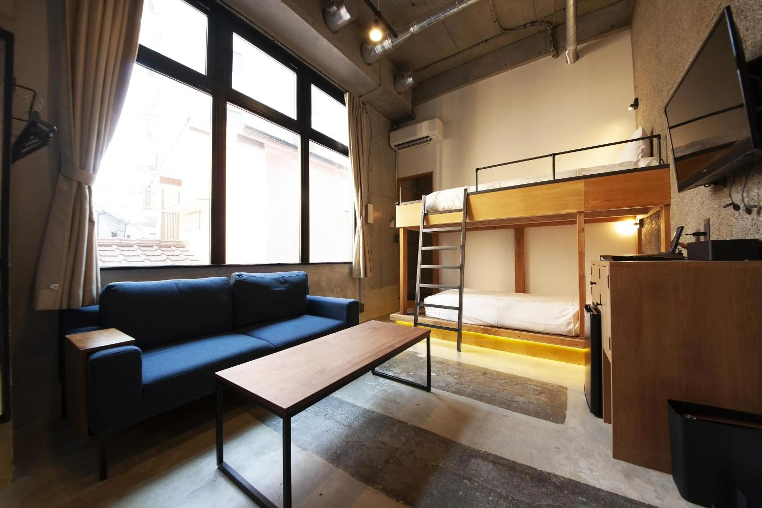 Bed in ZONK HOTEL Tenjin-Watanabedori