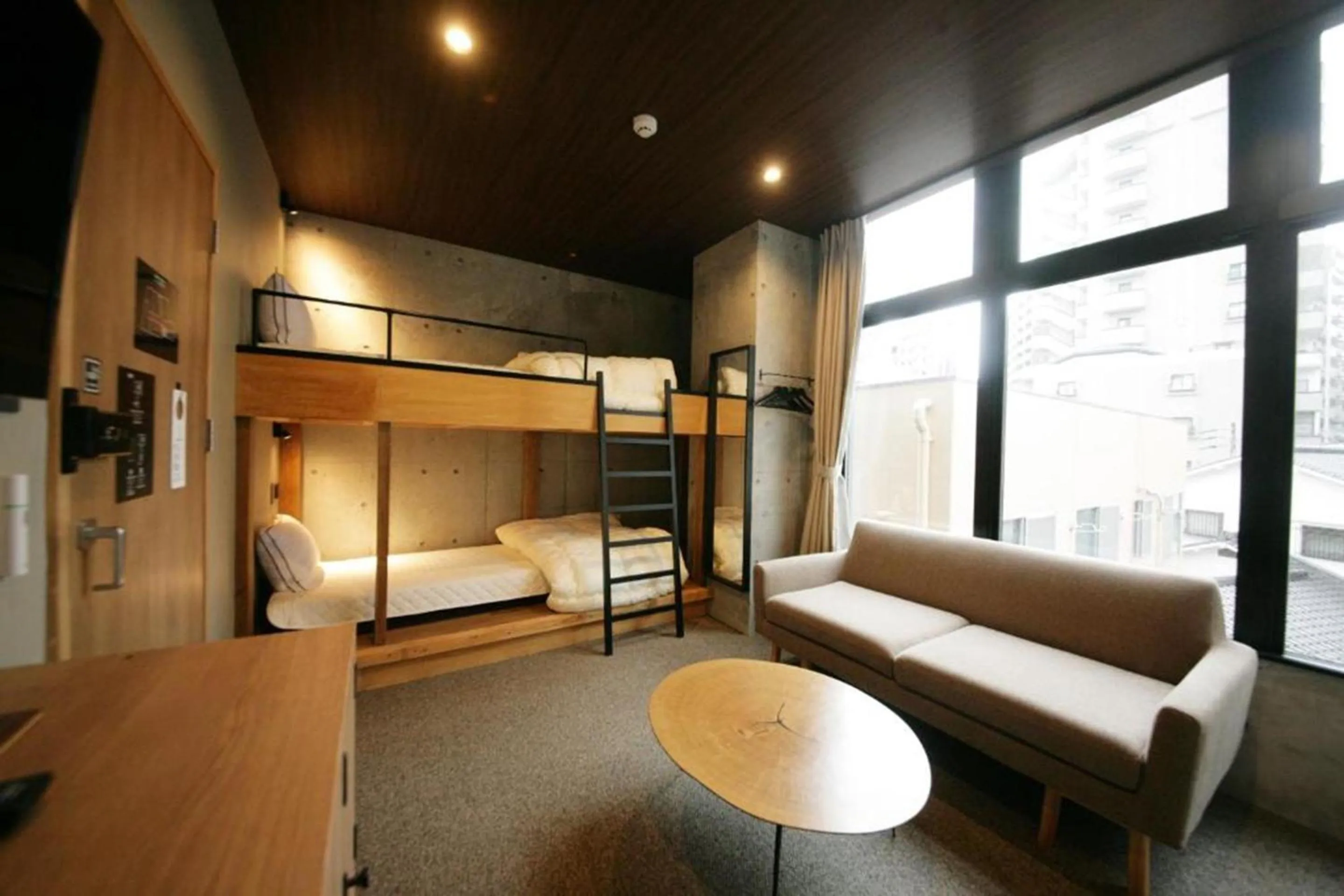 Bed in ZONK HOTEL Tenjin-Watanabedori