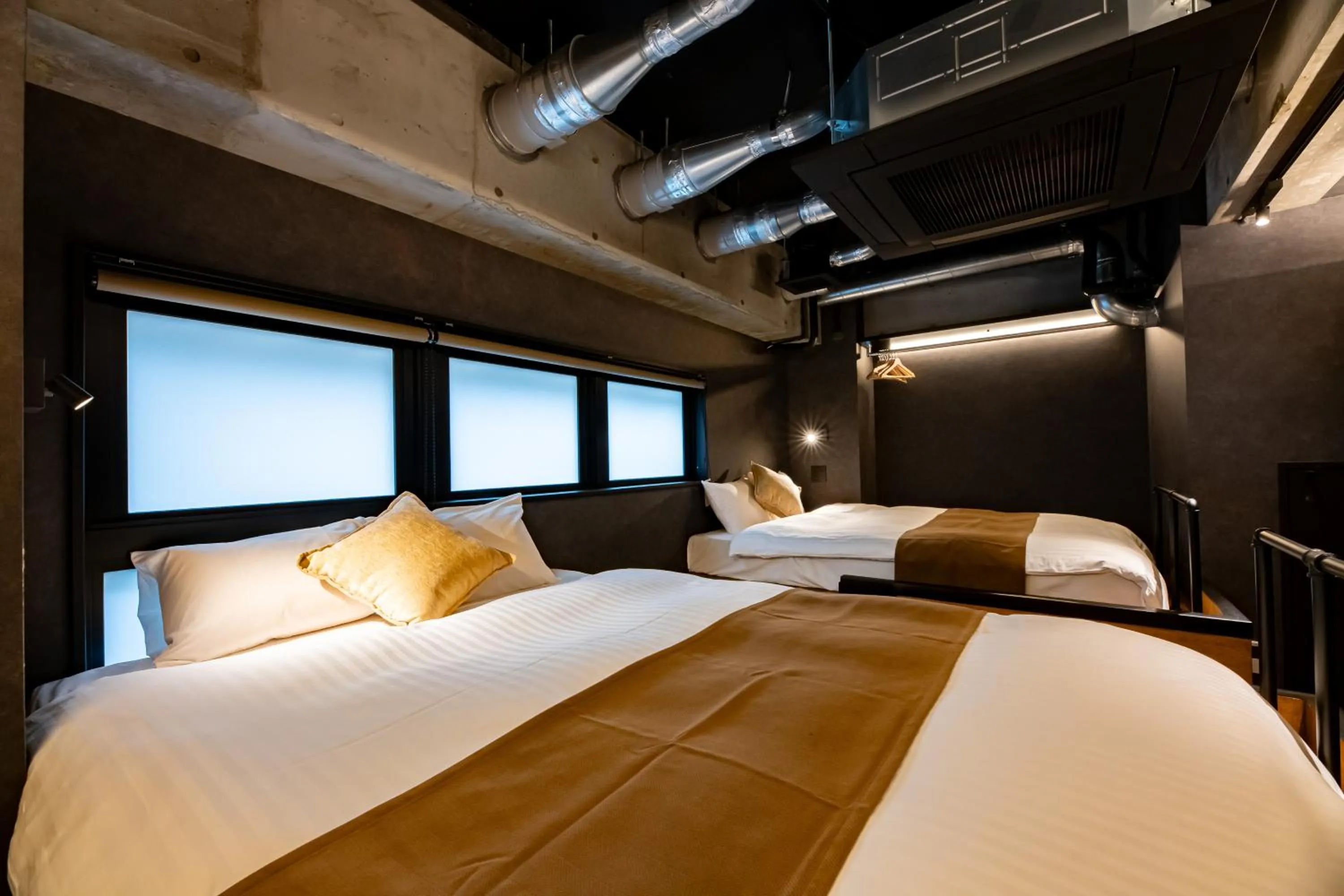 Bedroom, Bed in ZONK HOTEL Tenjin-Watanabedori