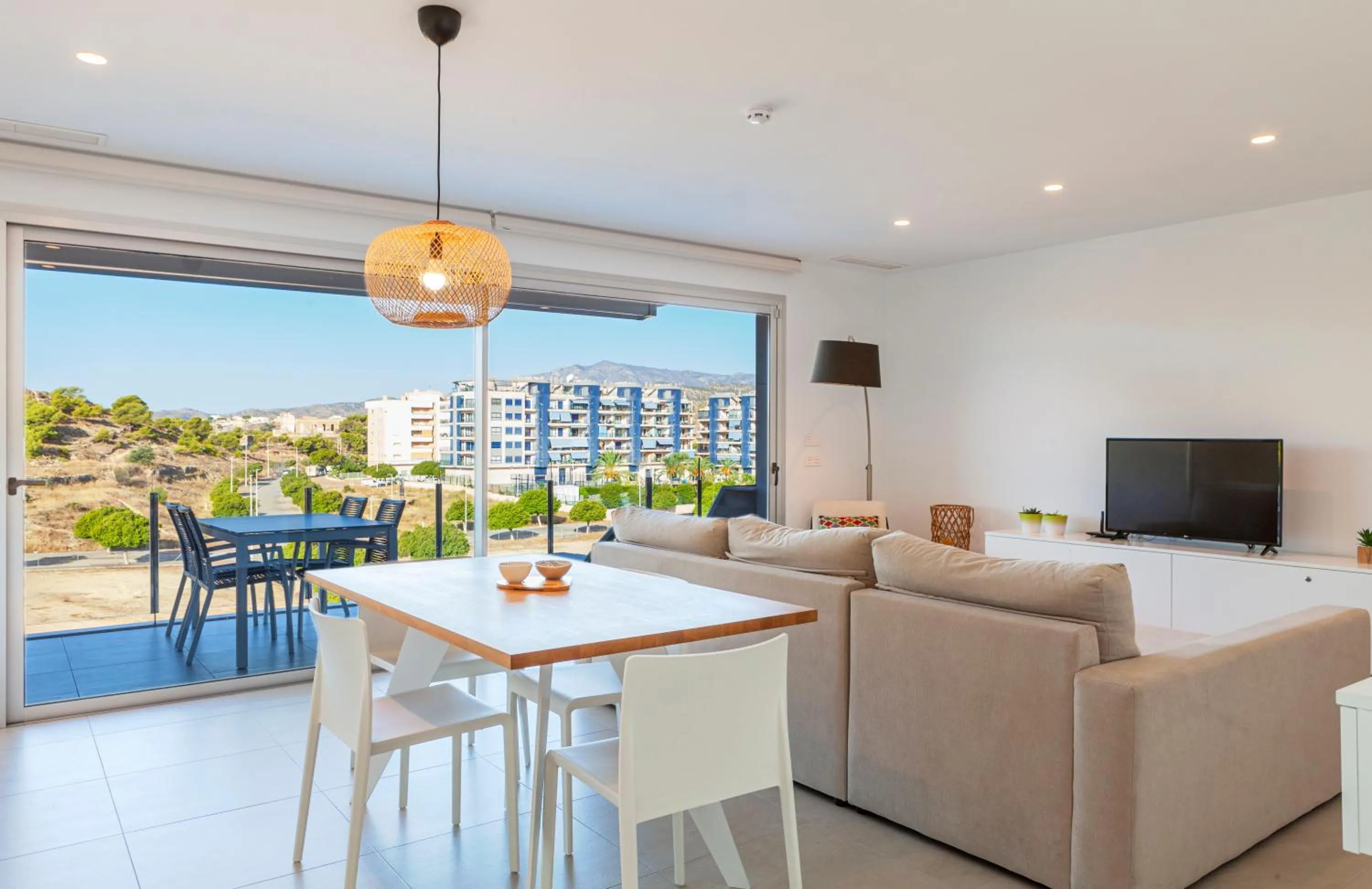 Living room in Blue Line Apartment Hotel - Be Line Group