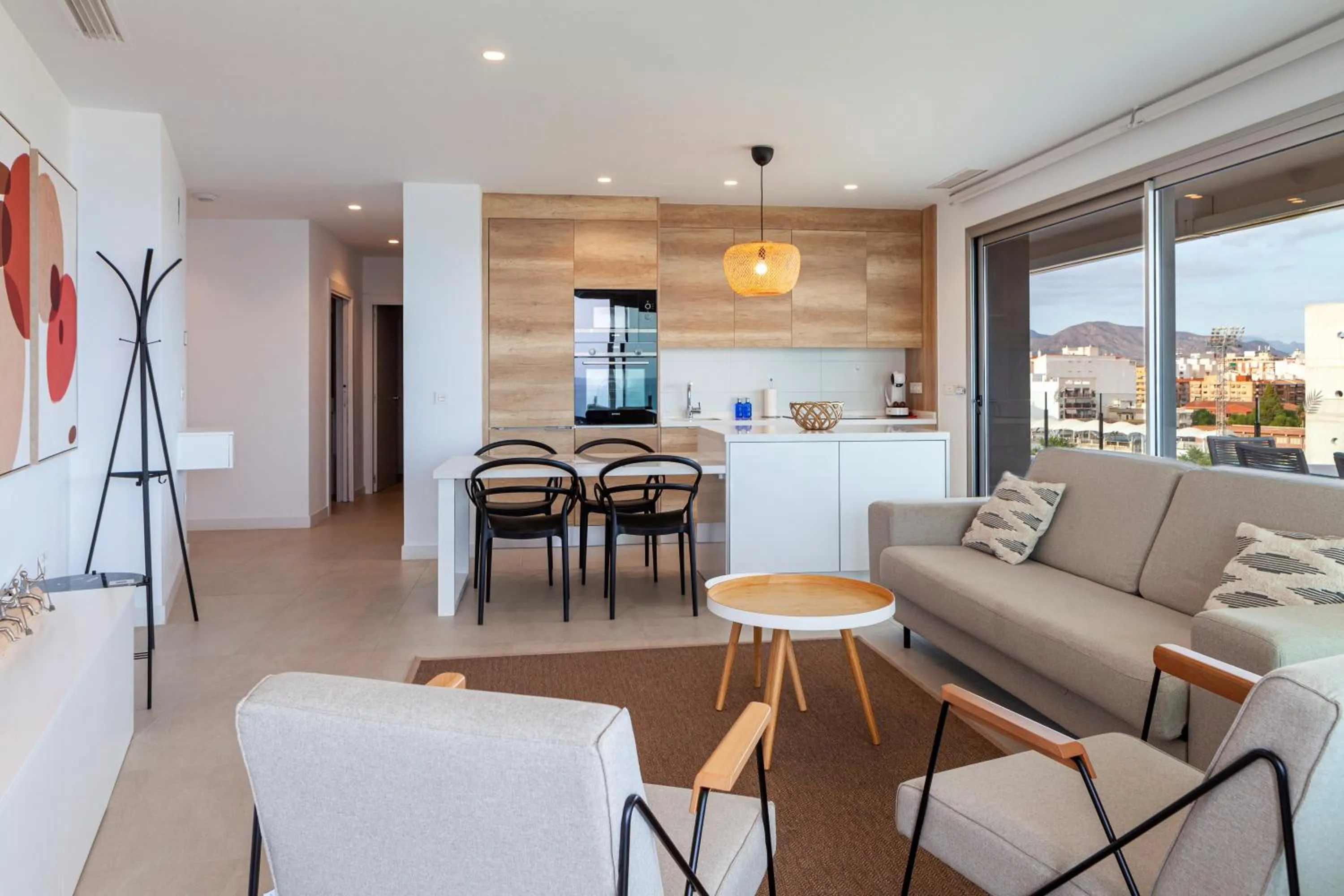 Living room in Blue Line Apartment Hotel - Be Line Group