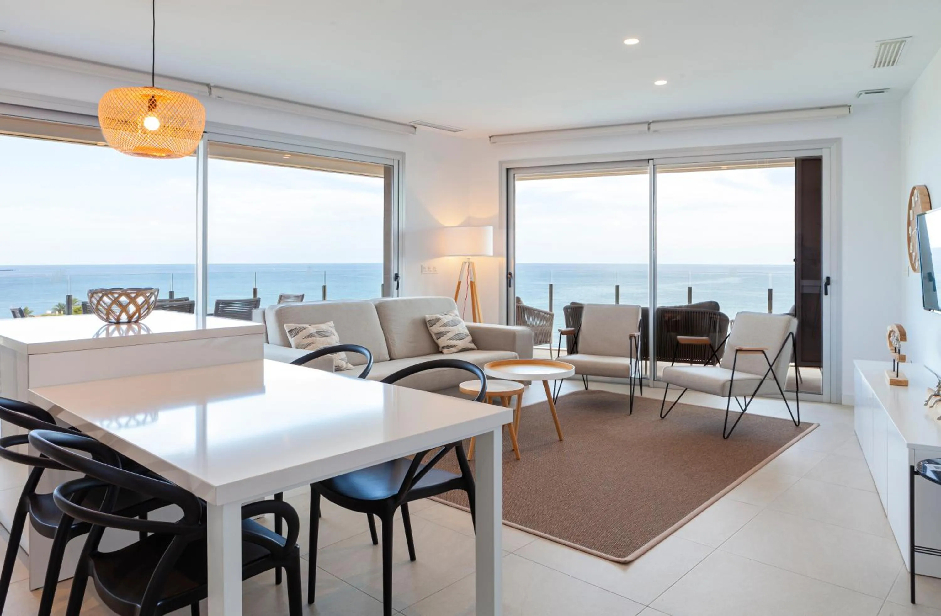 Living room in Blue Line Apartment Hotel - Be Line Group