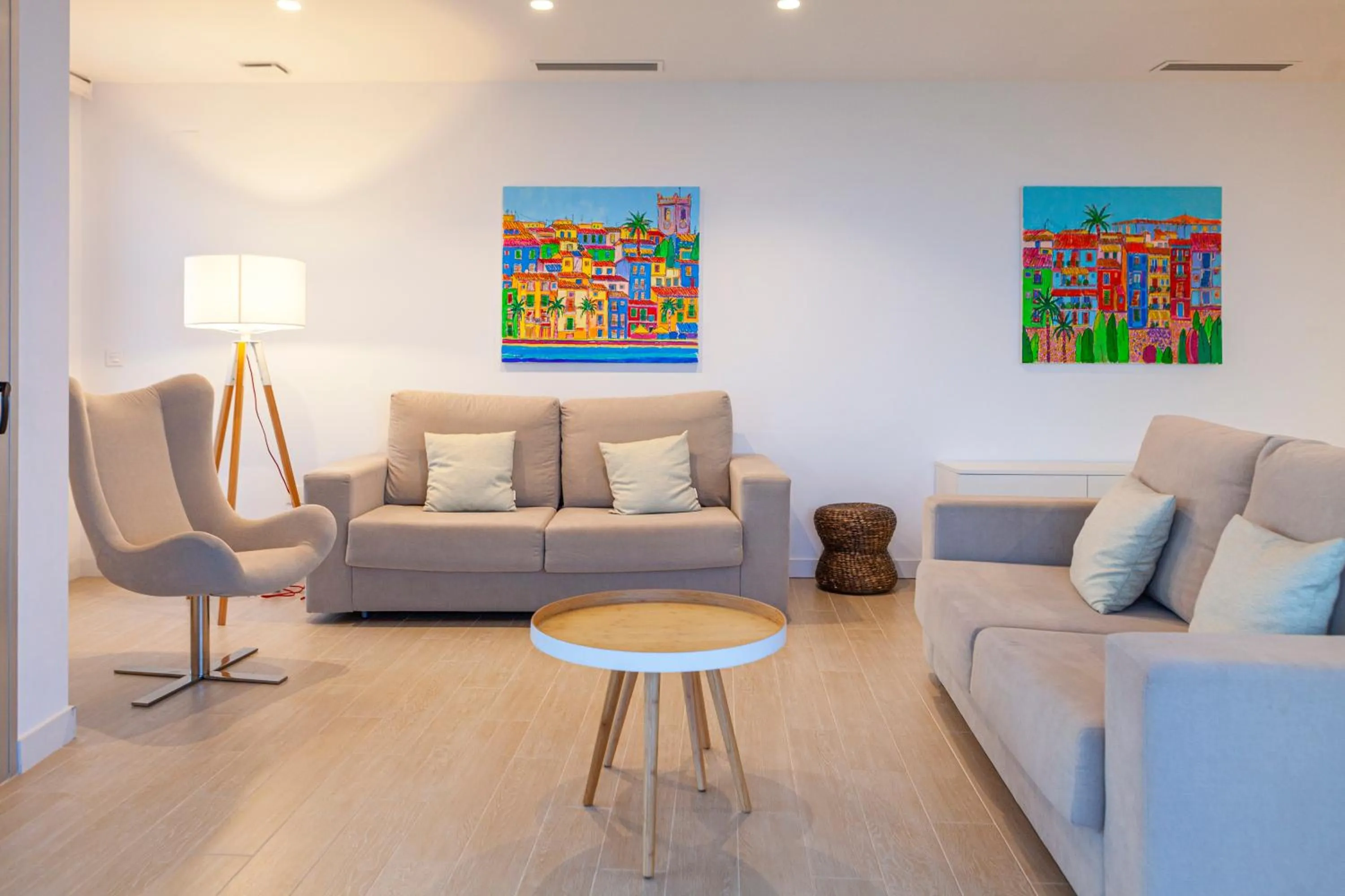 Living room in Blue Line Apartment Hotel - Be Line Group