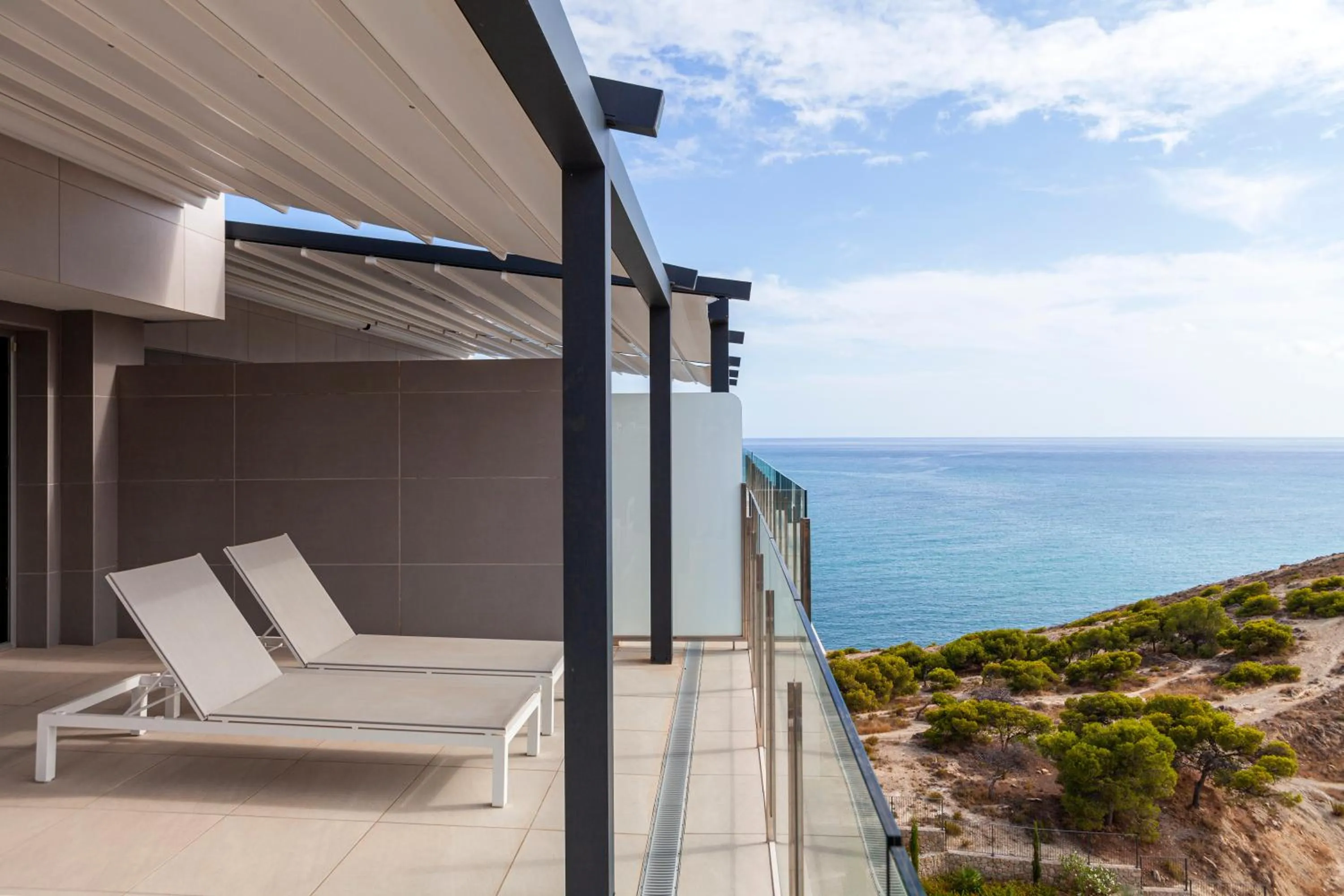 Balcony/Terrace in Blue Line Apartment Hotel - Be Line Group