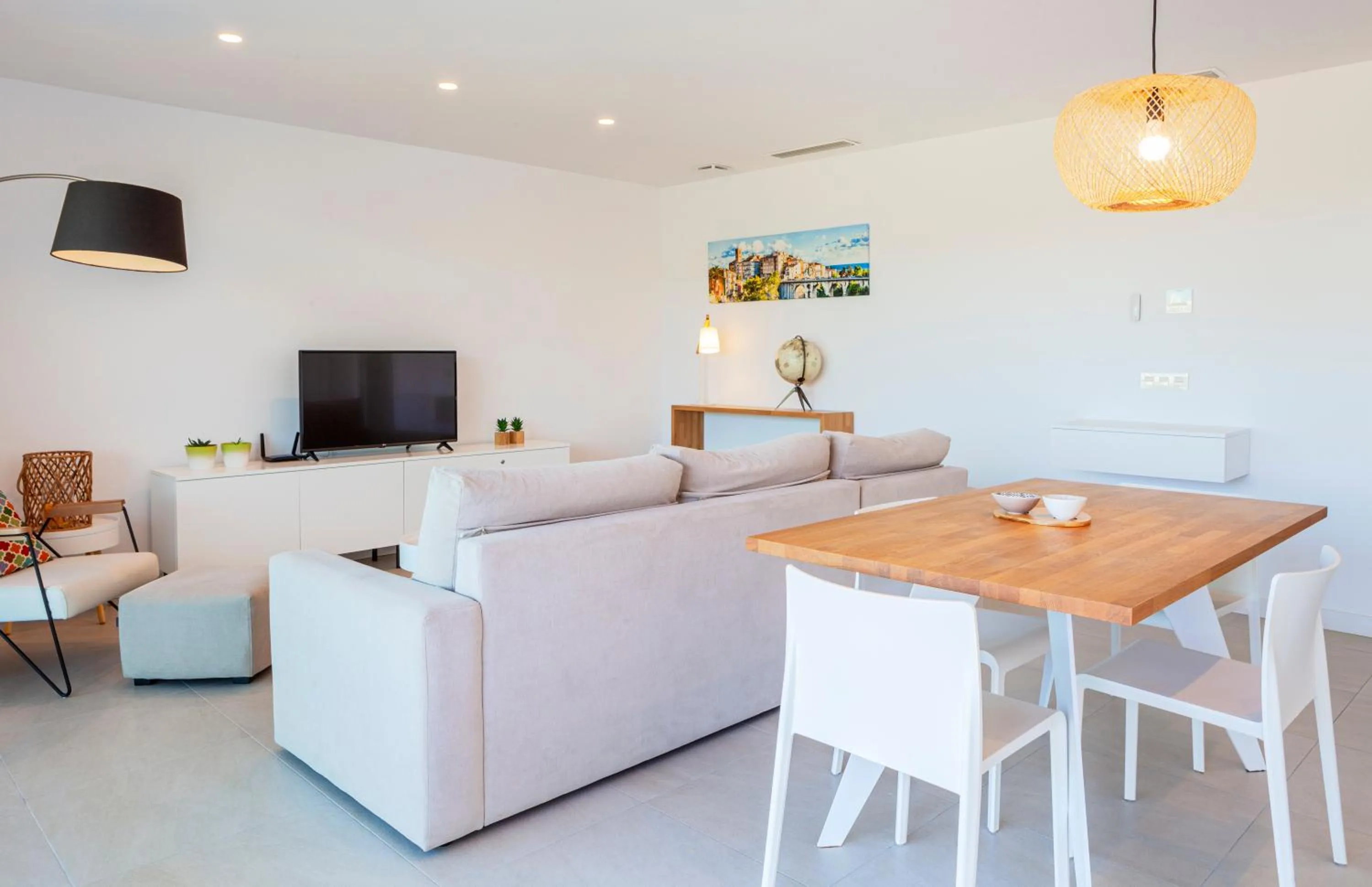 Living room in Blue Line Apartment Hotel - Be Line Group