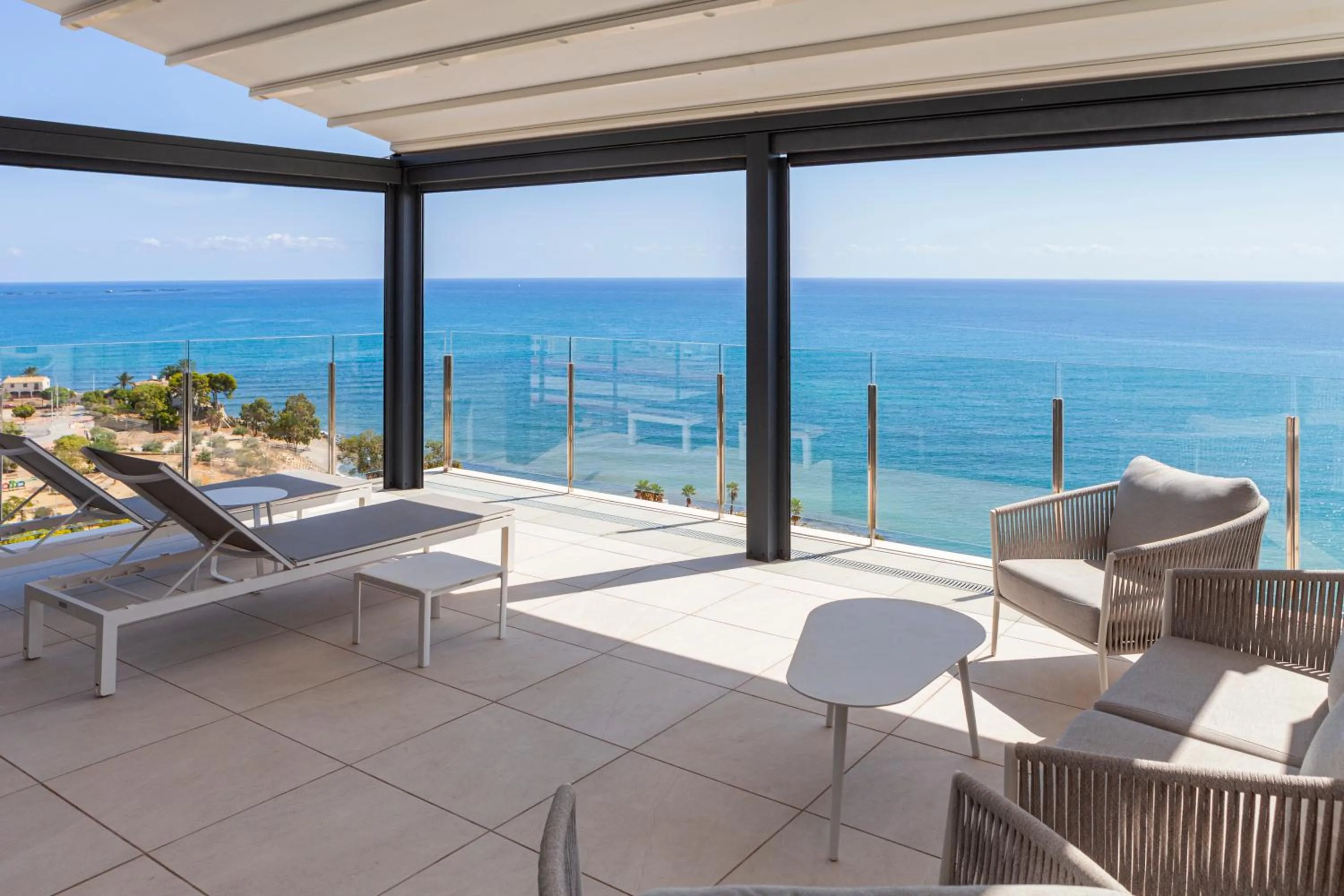 Balcony/Terrace in Blue Line Apartment Hotel - Be Line Group