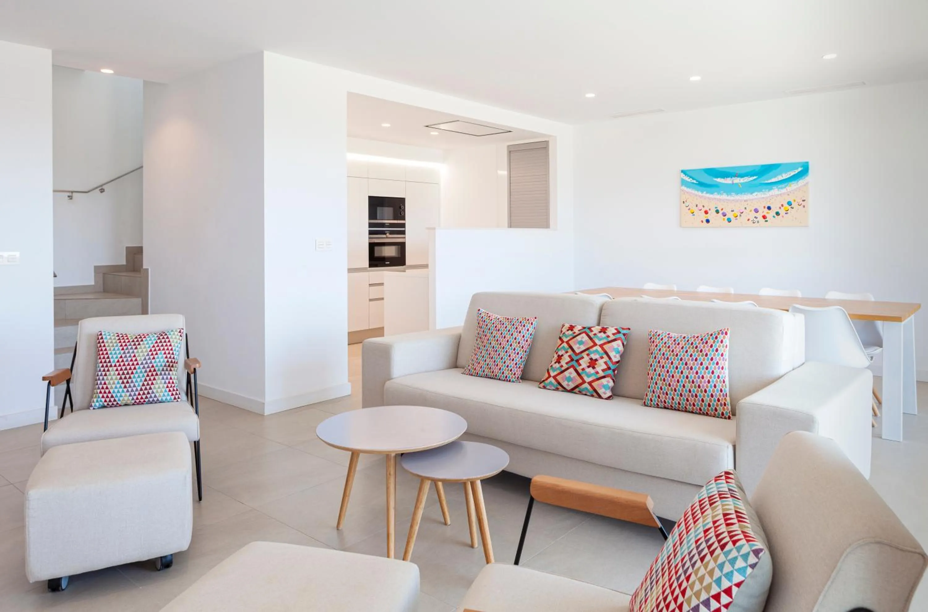 Living room in Blue Line Apartment Hotel - Be Line Group