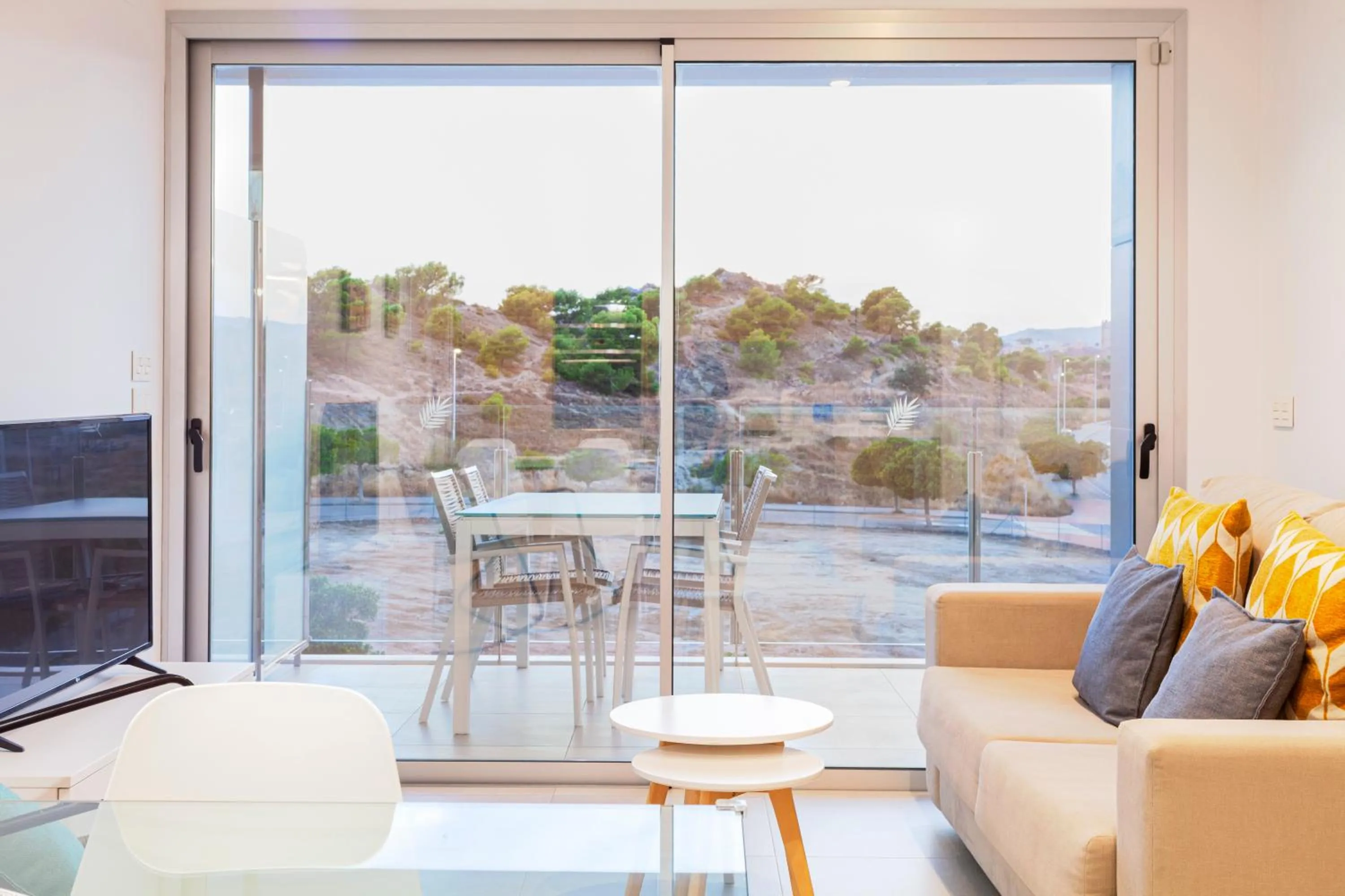 Living room in Blue Line Apartment Hotel - Be Line Group