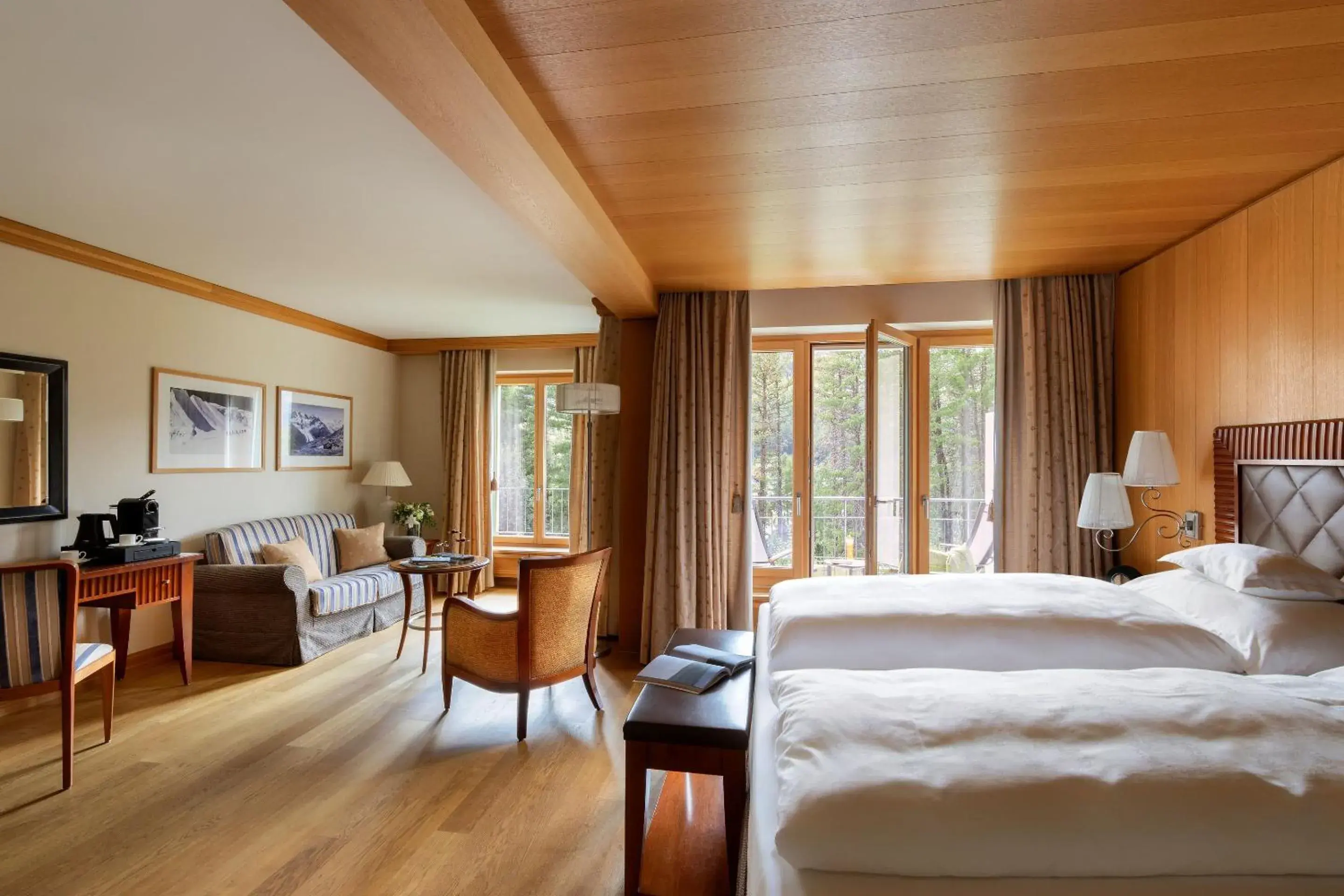 Junior Suite Superior in Grand Hotel Kronenhof Junior Suite Superior in Grand Hotel Kronenhof