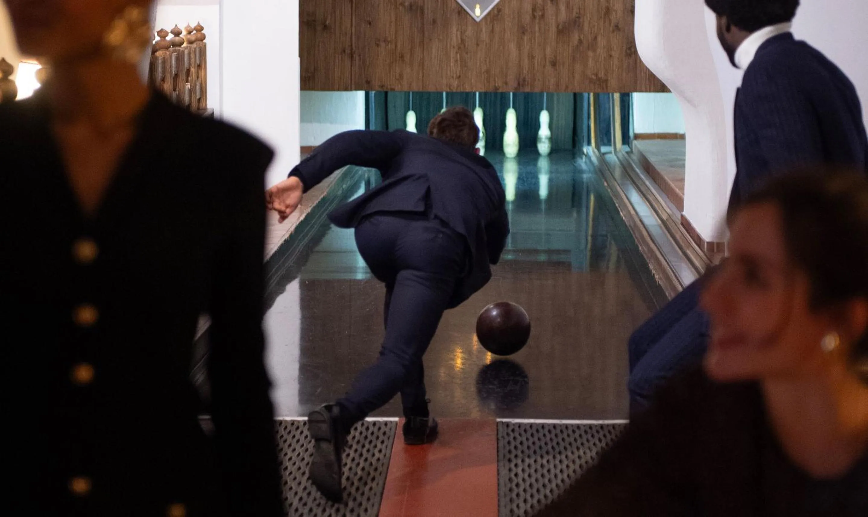 Bowling in Grand Hotel Kronenhof