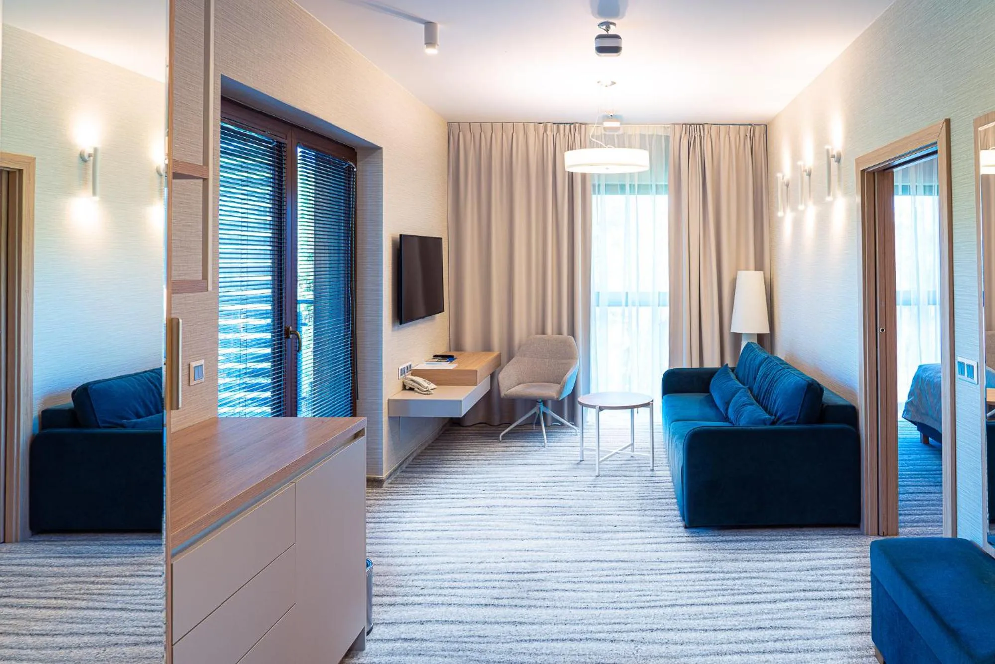 Living room, Bed in Hotel Morski Widok