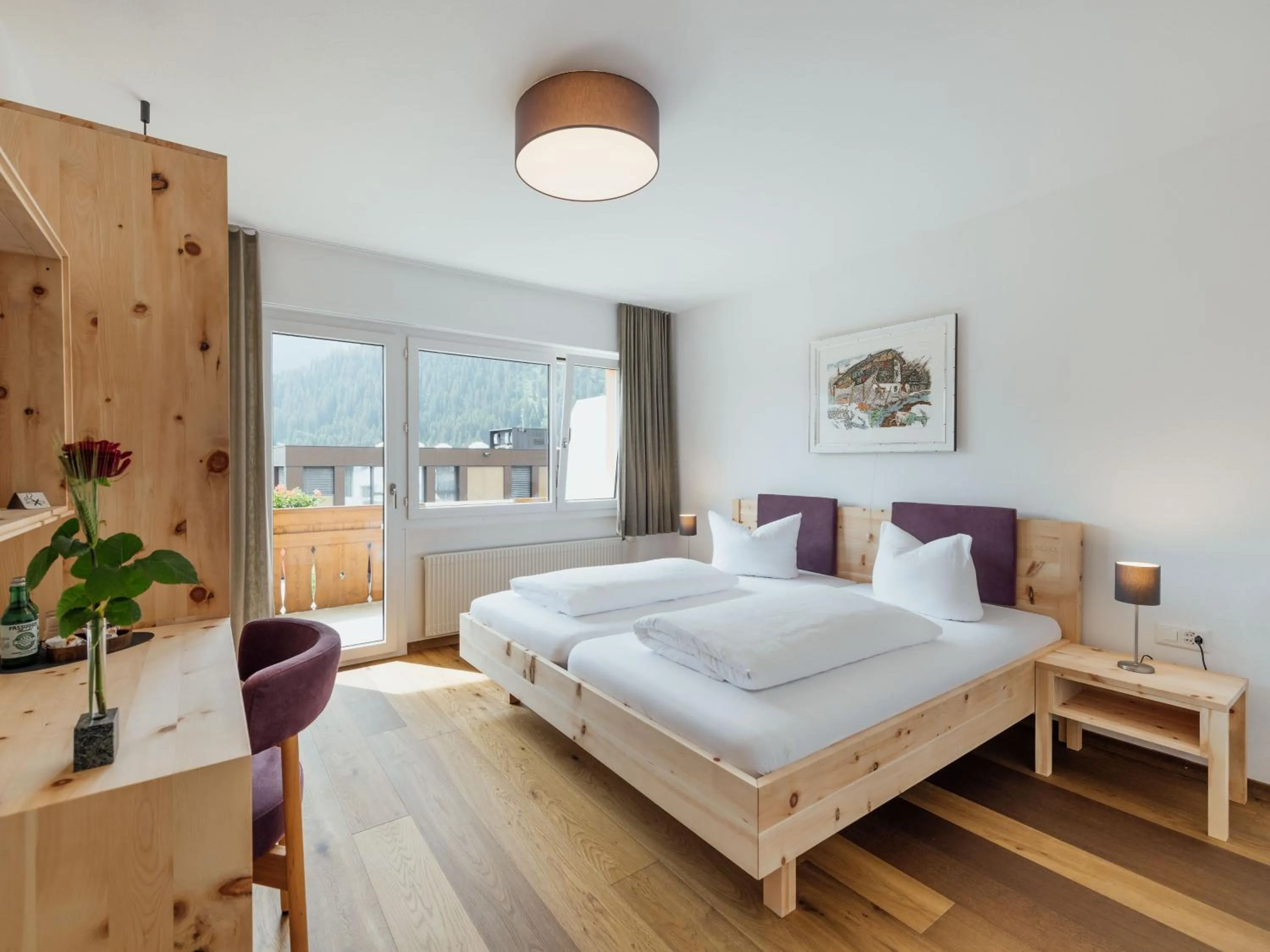 Bed in Hotel Krüzli - dapi 1914