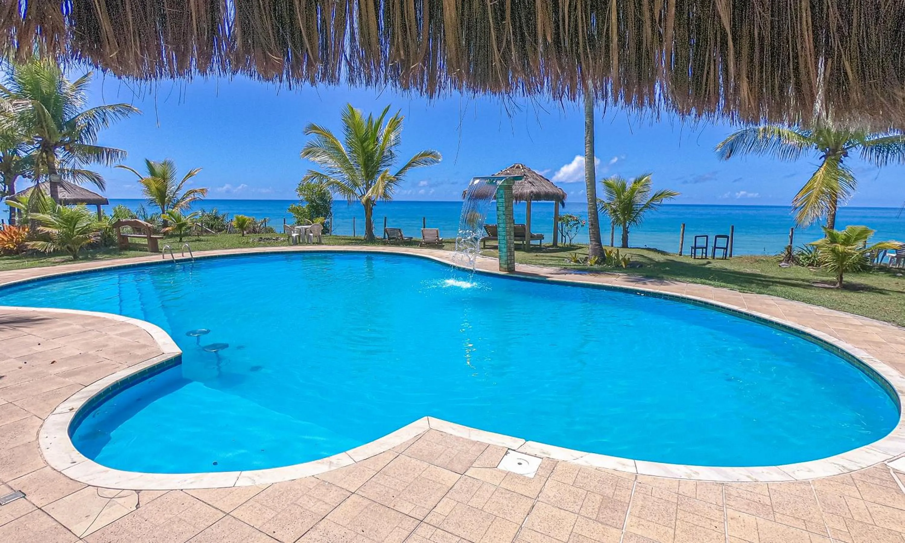 Pool view in HOTEL PRAIA DA PAIXÃO