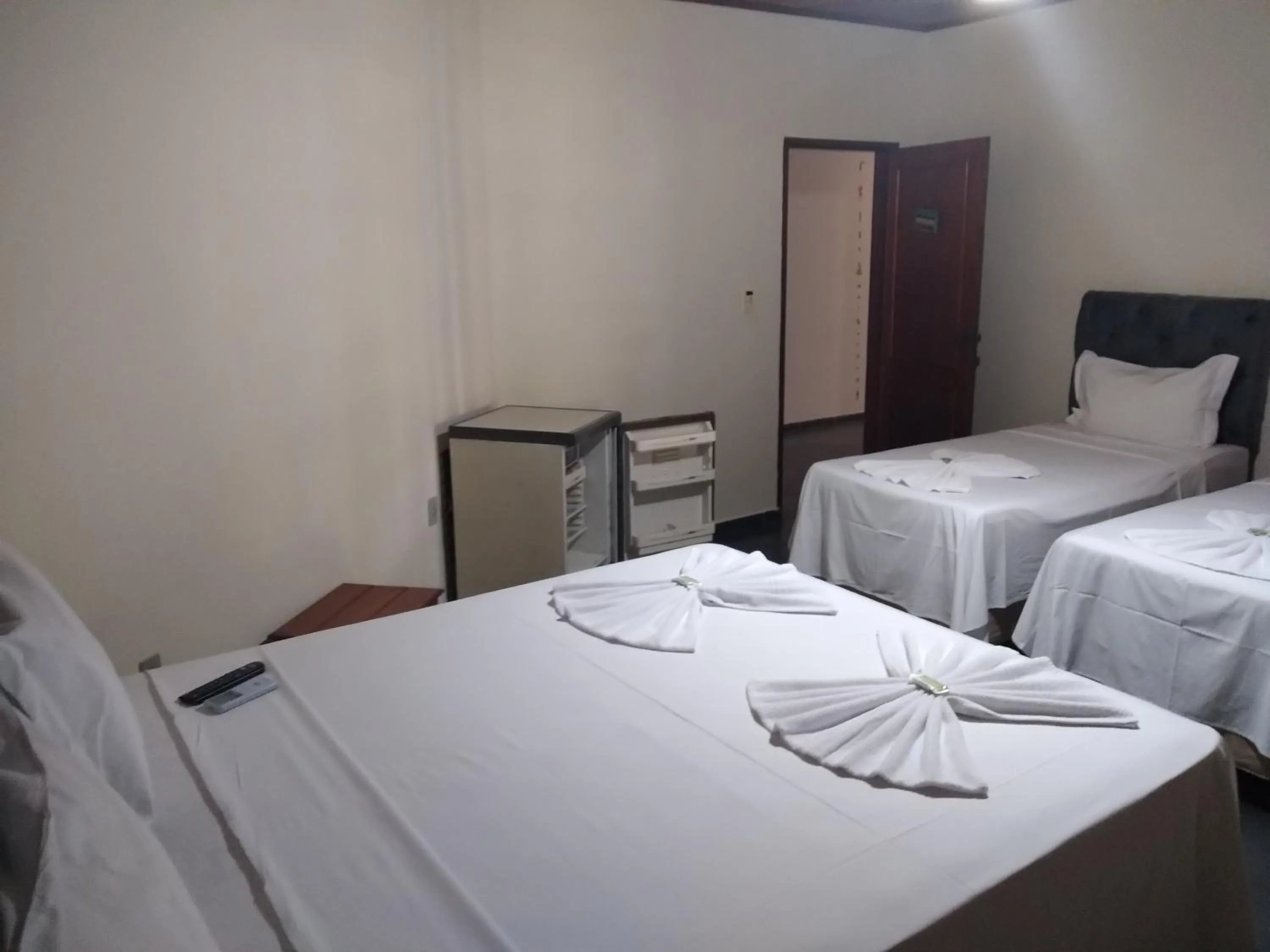 Bed in HOTEL PRAIA DA PAIXÃO