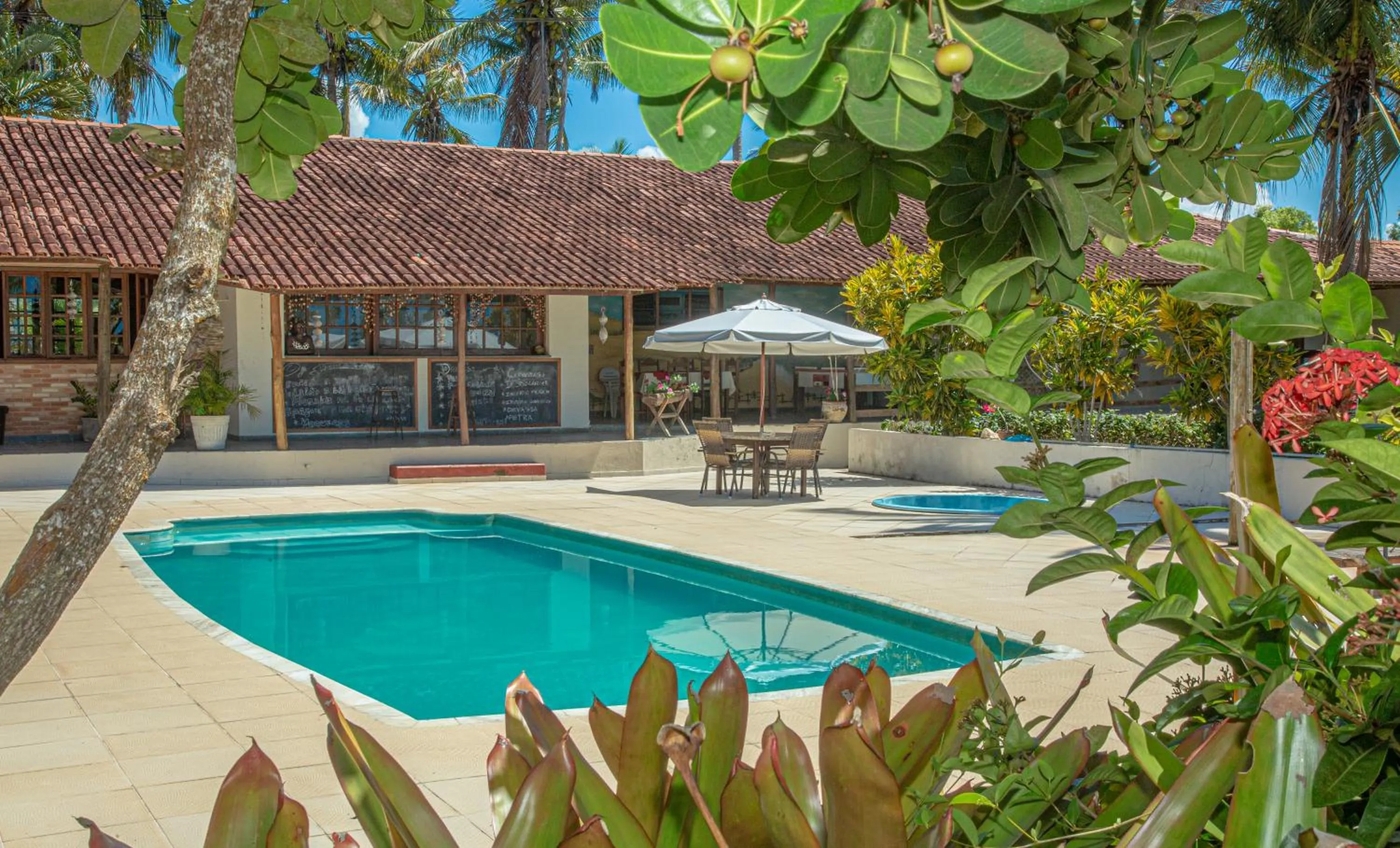Pool view in HOTEL PRAIA DA PAIXÃO