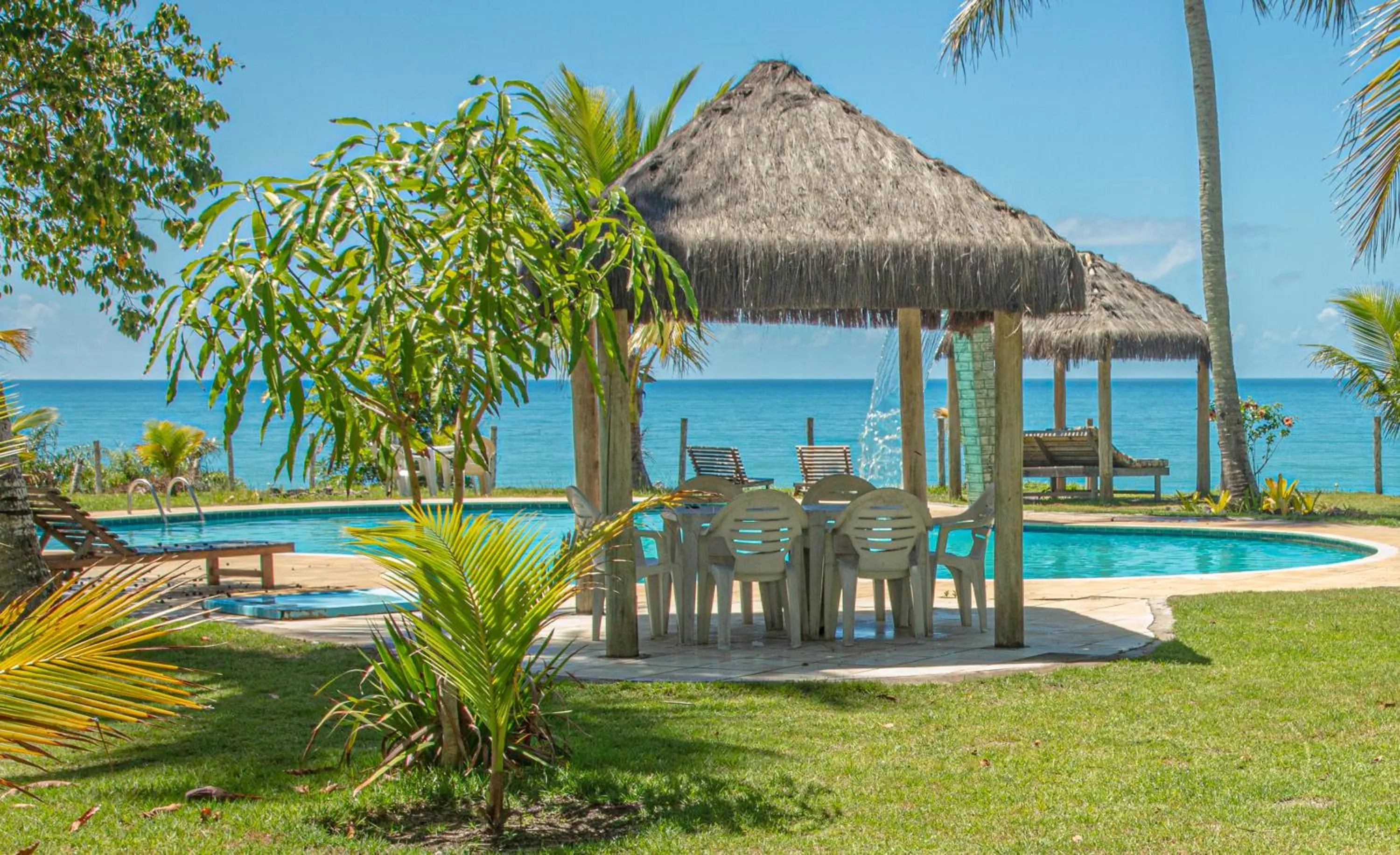 Pool view in HOTEL PRAIA DA PAIXÃO