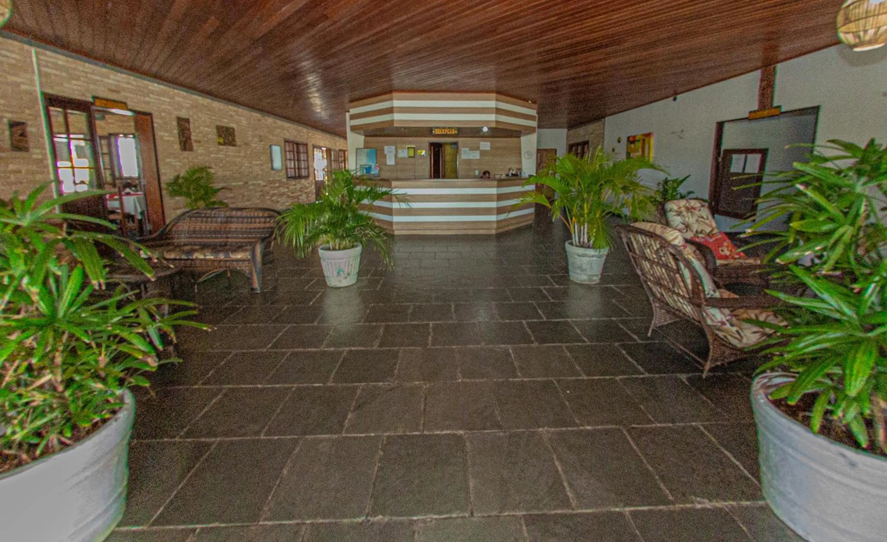 Lobby or reception in HOTEL PRAIA DA PAIXÃO