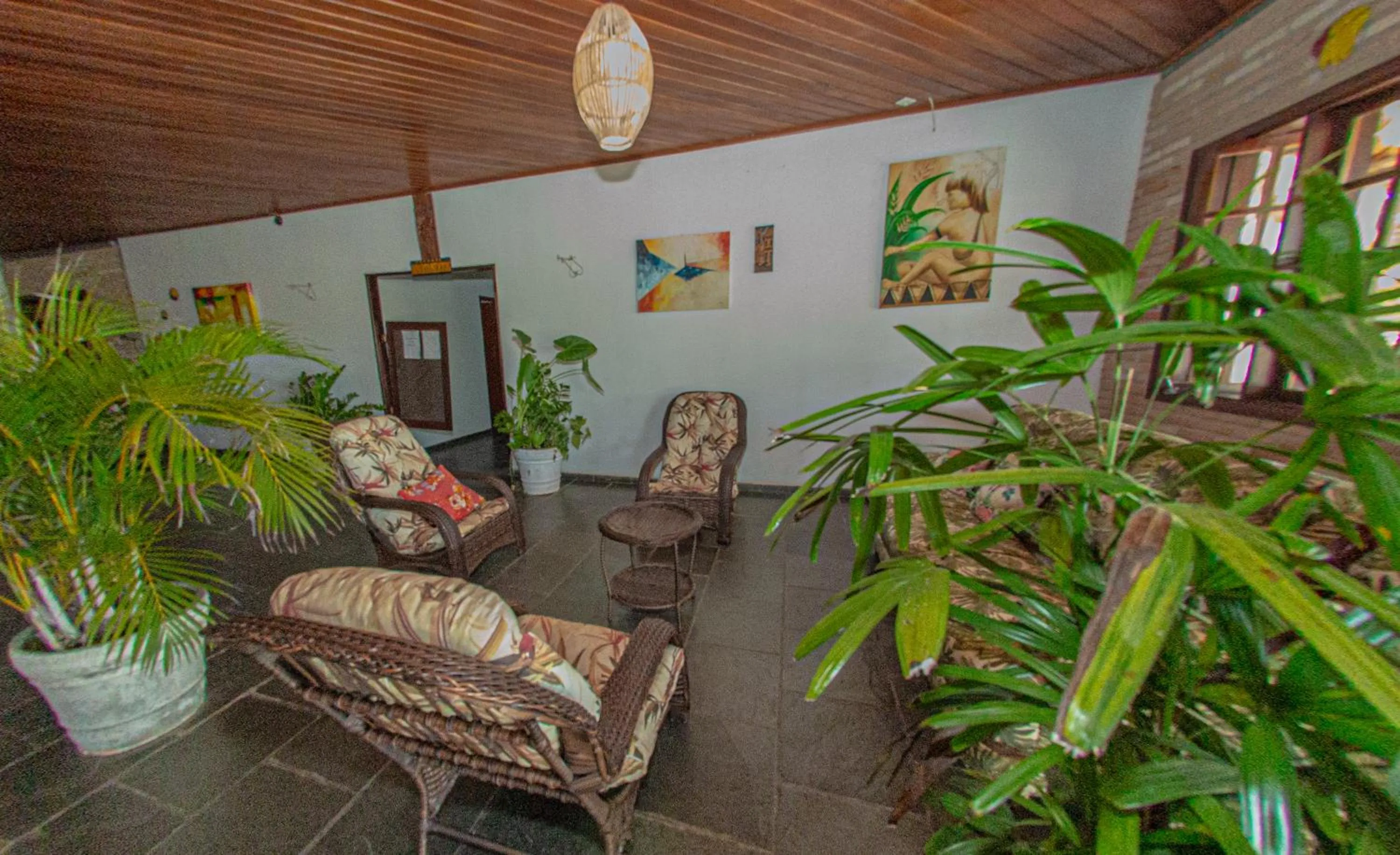 Lobby or reception in HOTEL PRAIA DA PAIXÃO