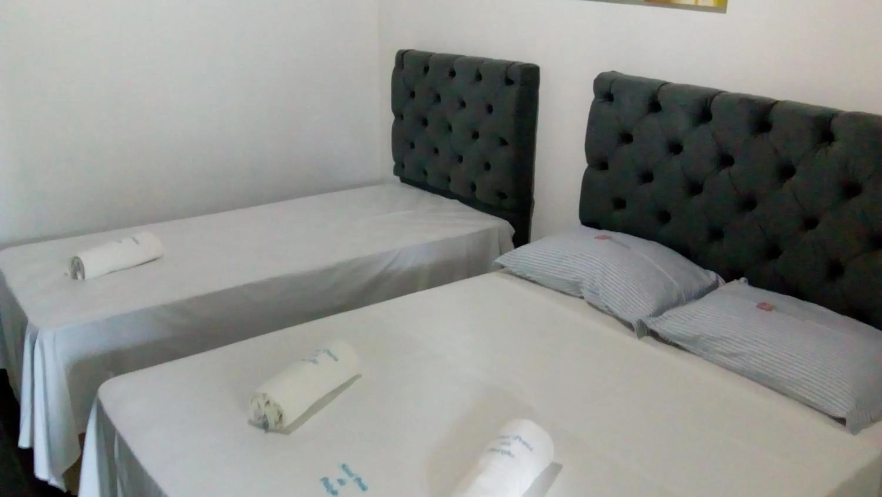 Bed in HOTEL PRAIA DA PAIXÃO