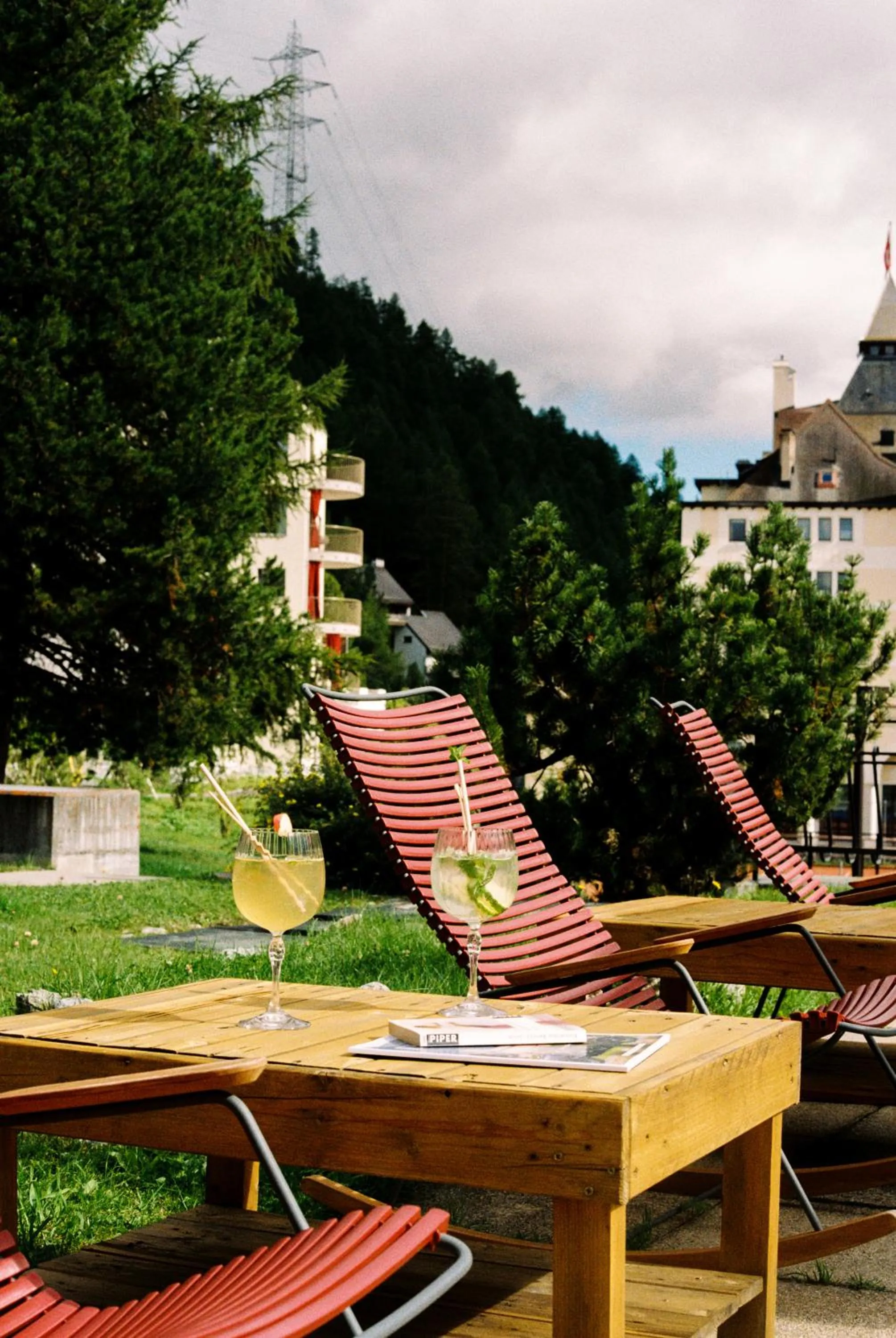 Garden in Hotel Bernina