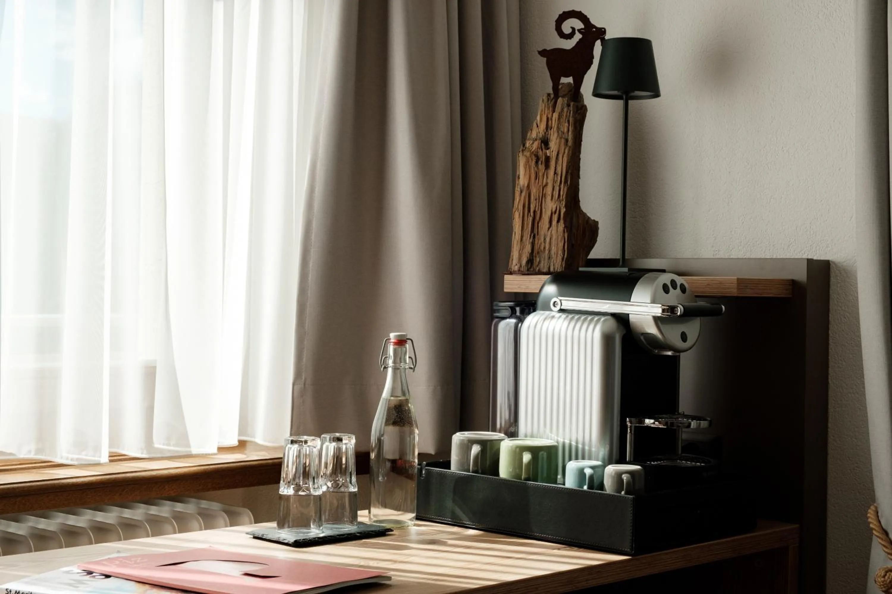 Coffee/tea facilities in Hotel Bernina