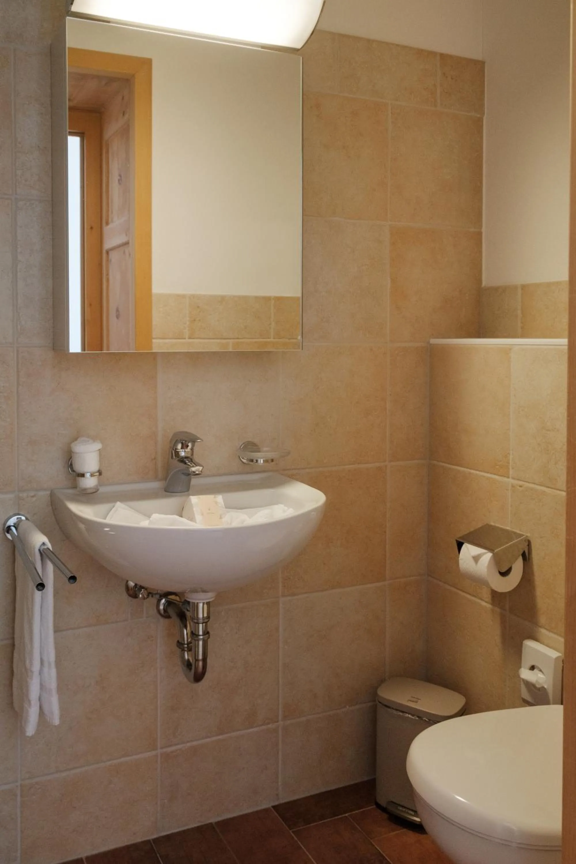 Shower in Hotel Bernina