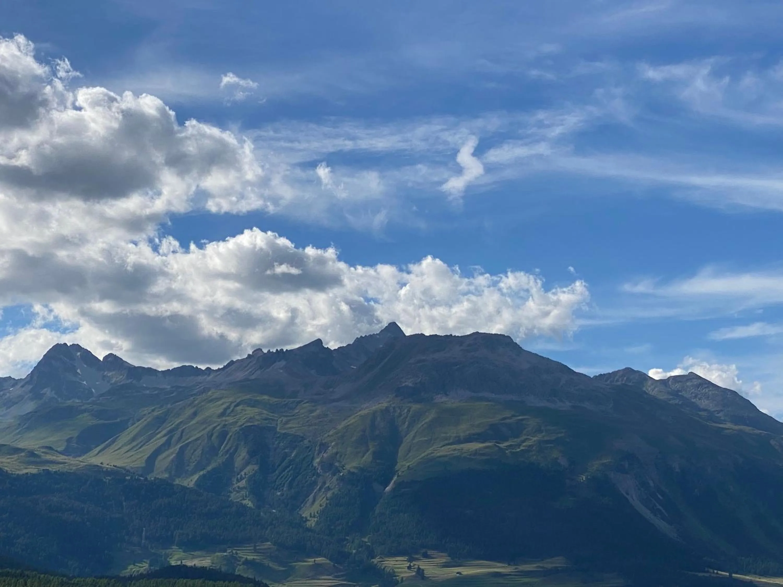 Natural landscape in Hotel Bernina