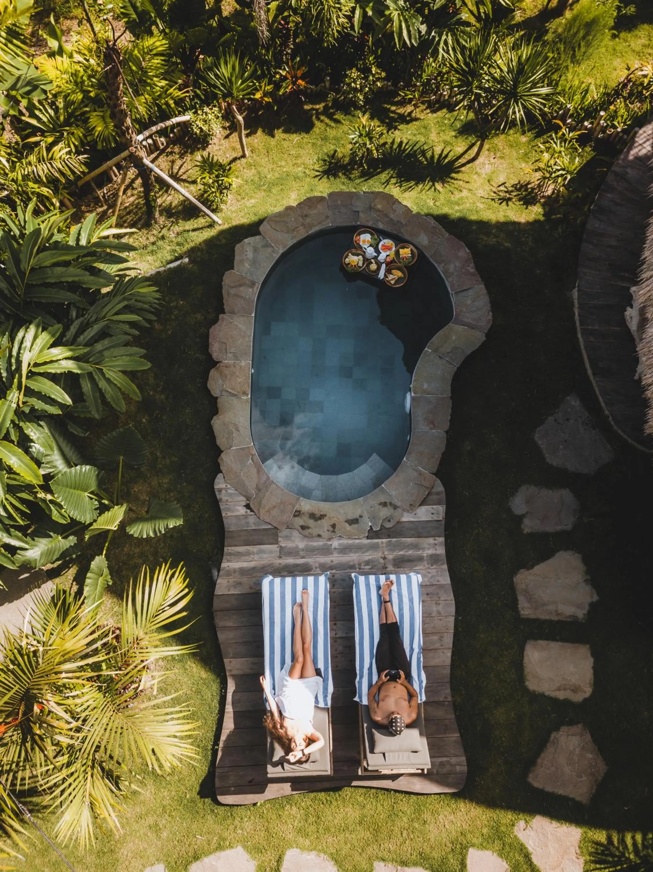 Bird's eye view in Veluvana Bali