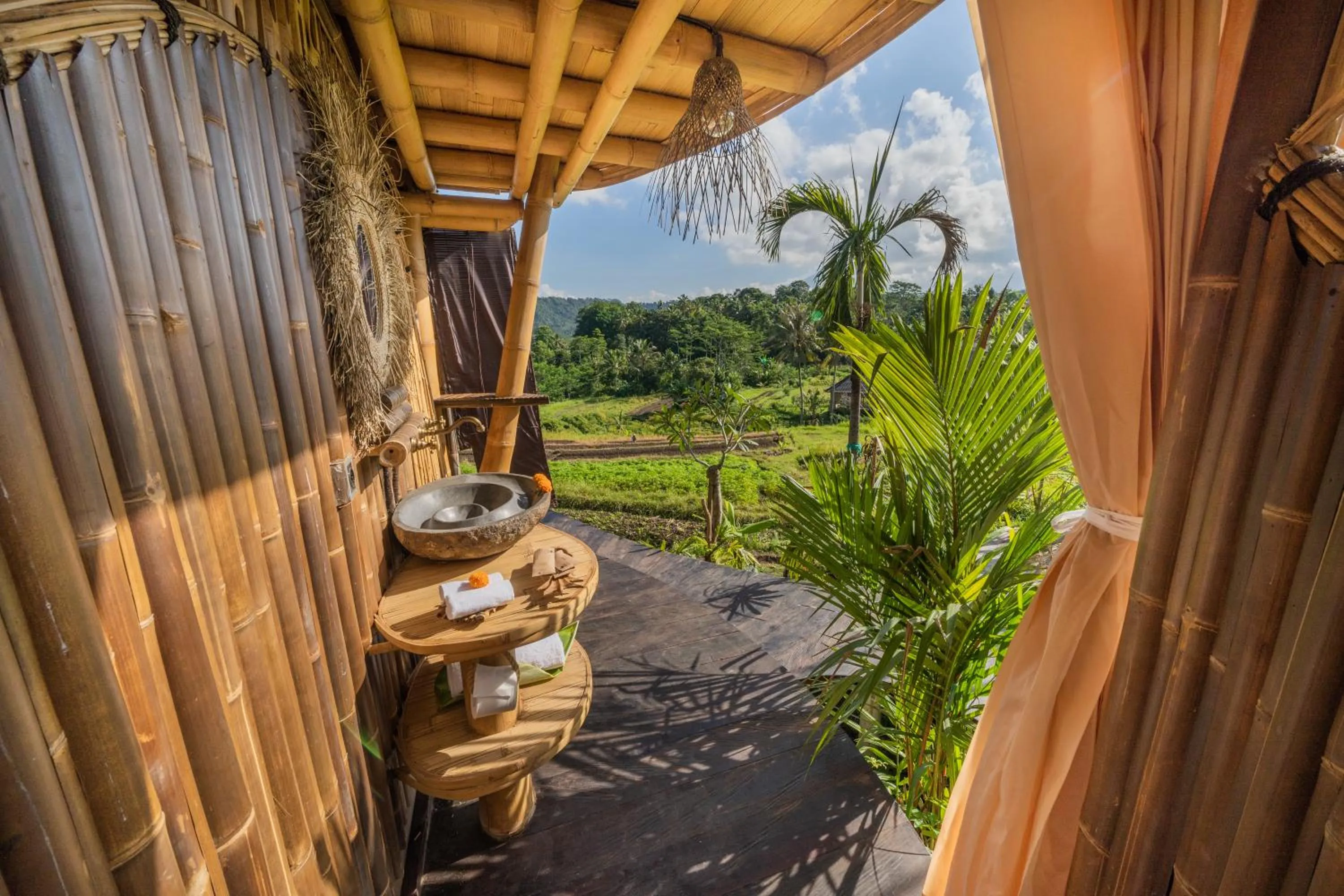Bathroom in Veluvana Bali