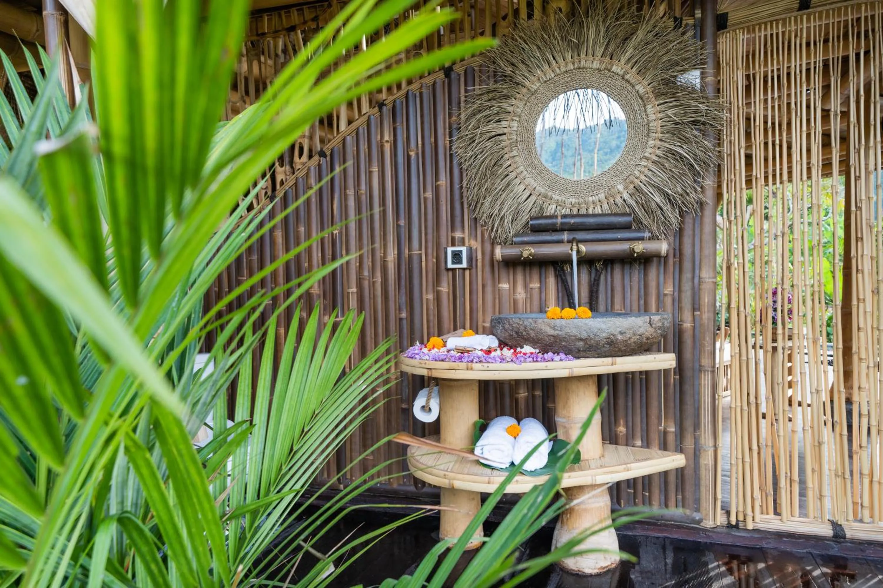 Bathroom in Veluvana Bali