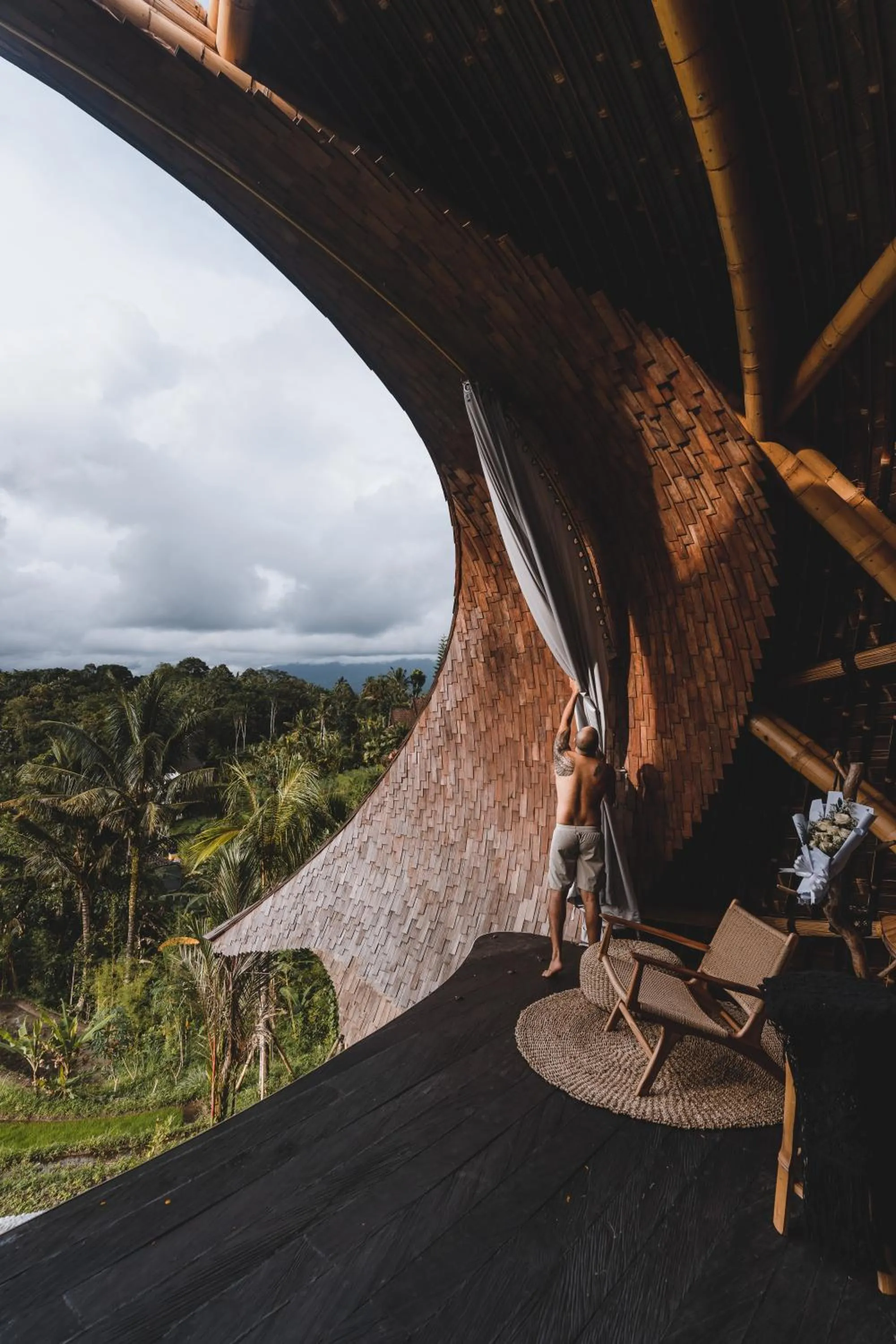 View (from property/room) in Veluvana Bali