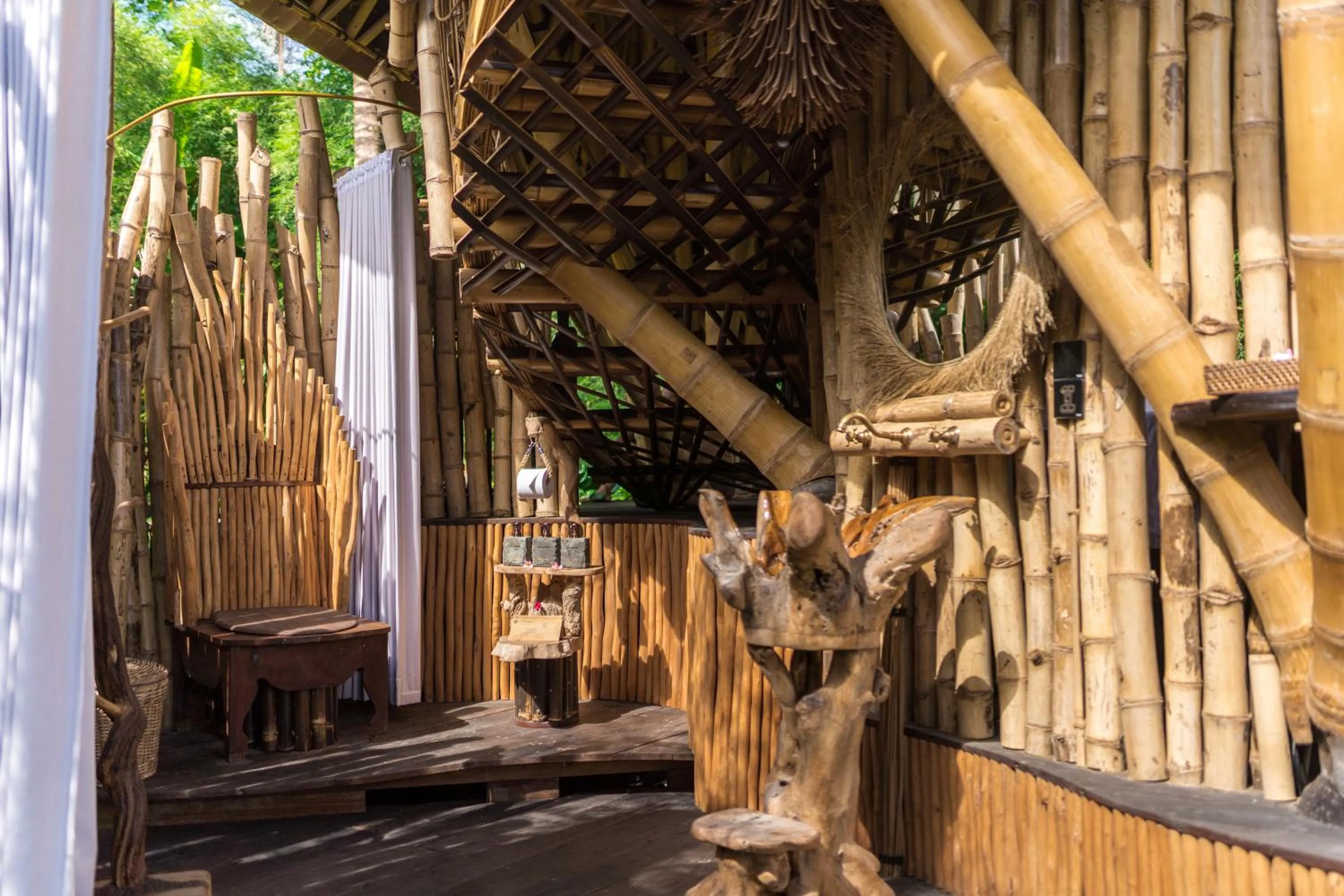 Bathroom in Veluvana Bali