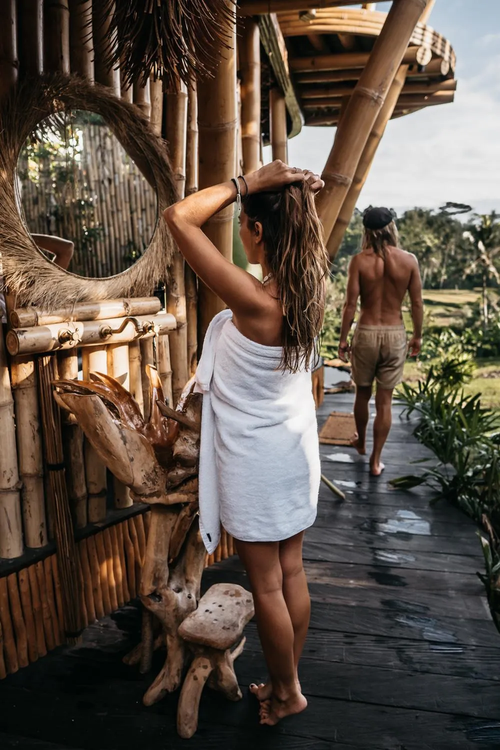Bathroom in Veluvana Bali