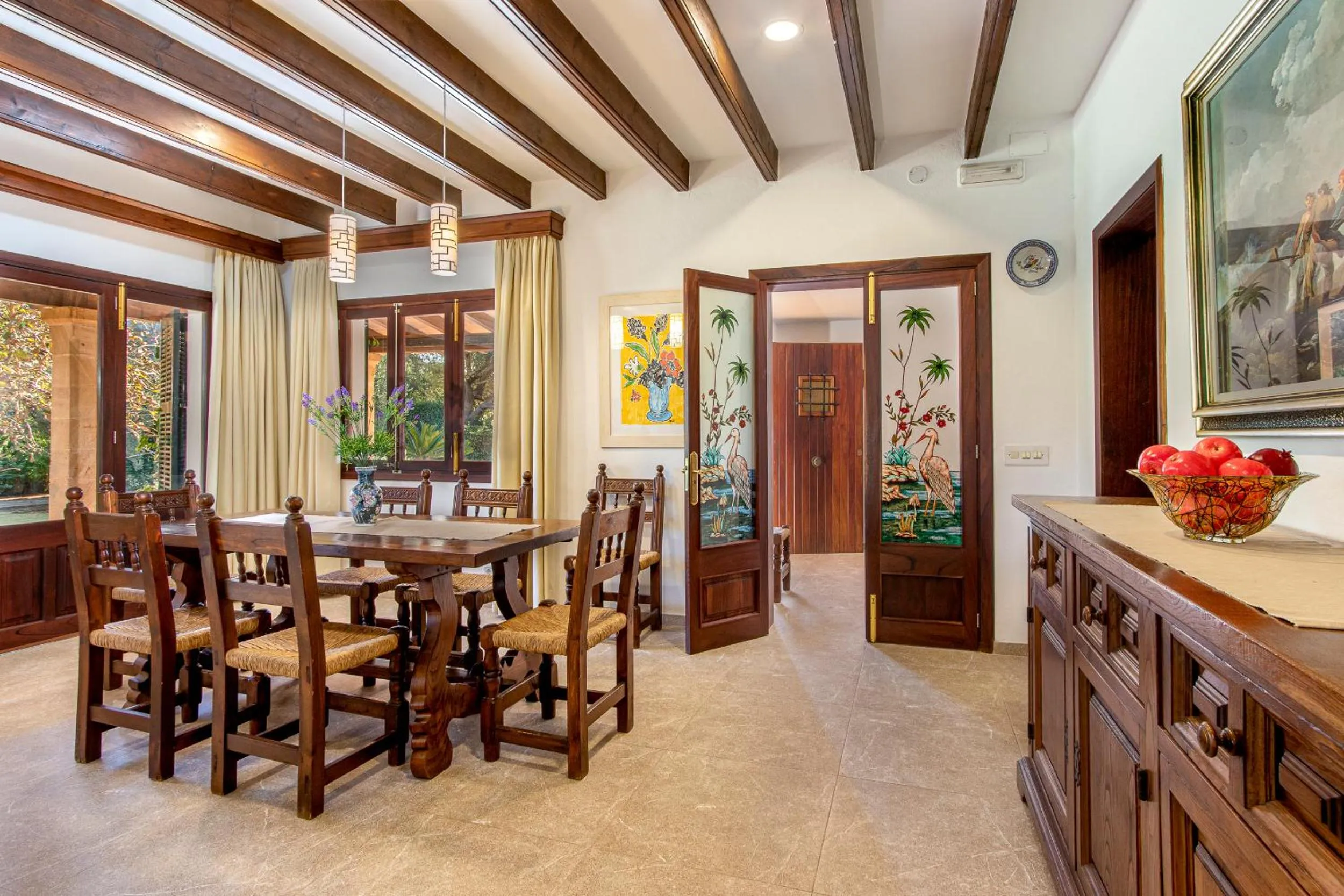 Living room in Family villa can Tomeu By homevillas360