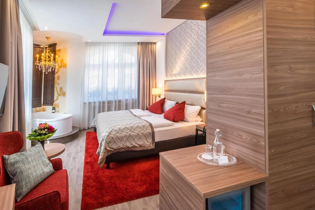 Bed in Hotel am Markt Bacharach