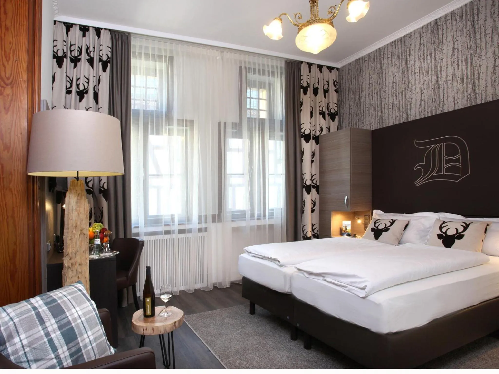 Bed in Hotel am Markt Bacharach