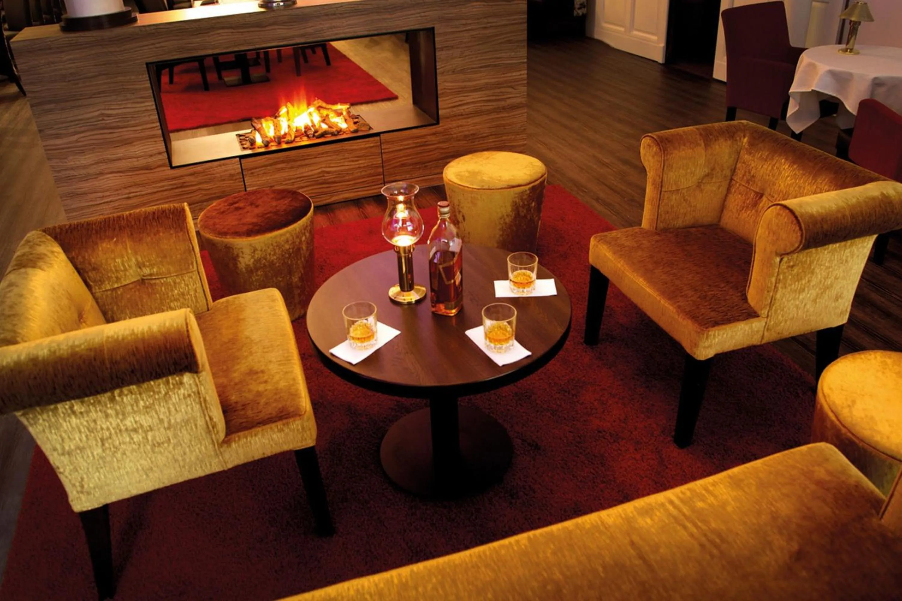 Lounge or bar in Hotel am Markt Bacharach