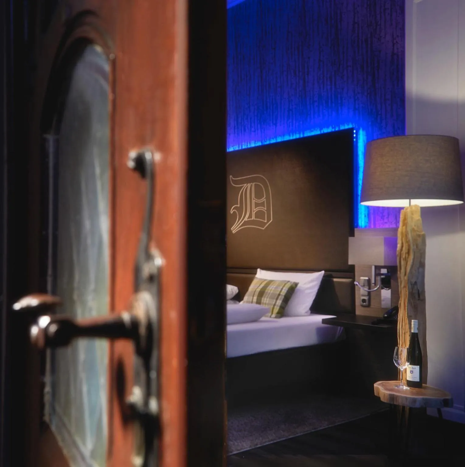 Bed in Hotel am Markt Bacharach