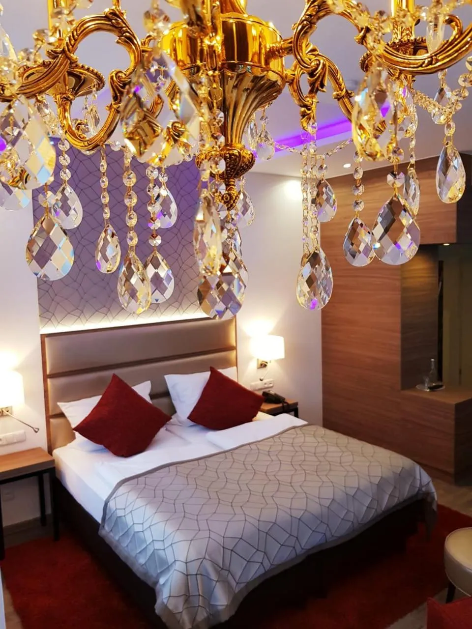 Bed in Hotel am Markt Bacharach