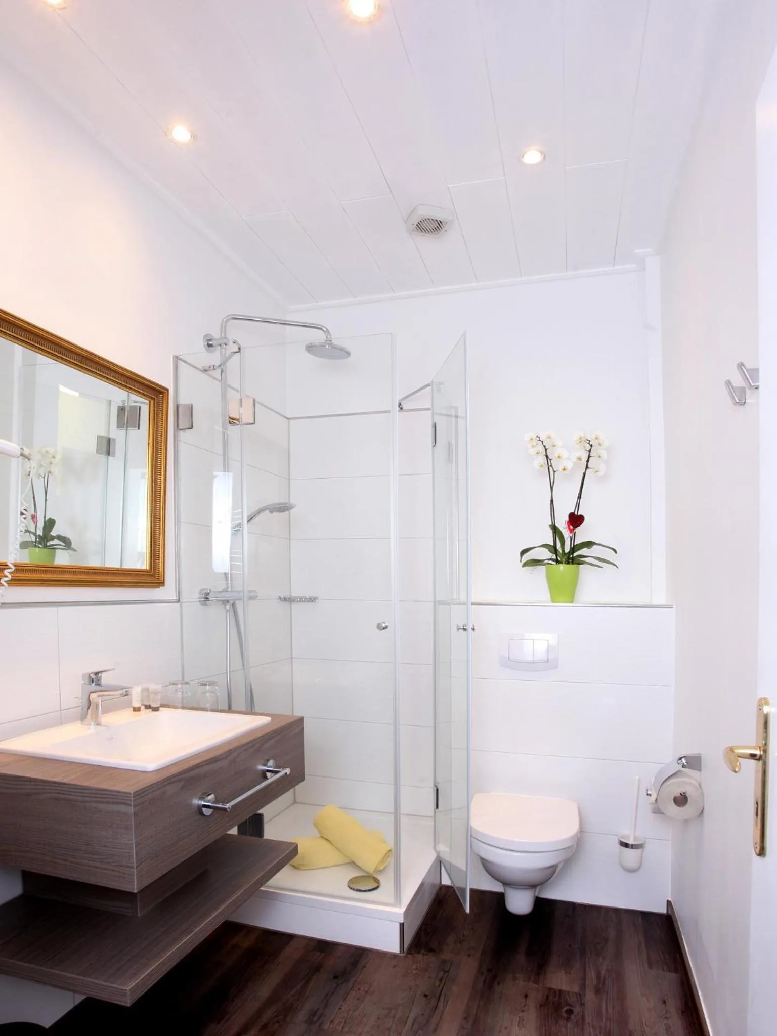 Shower in Hotel am Markt Bacharach