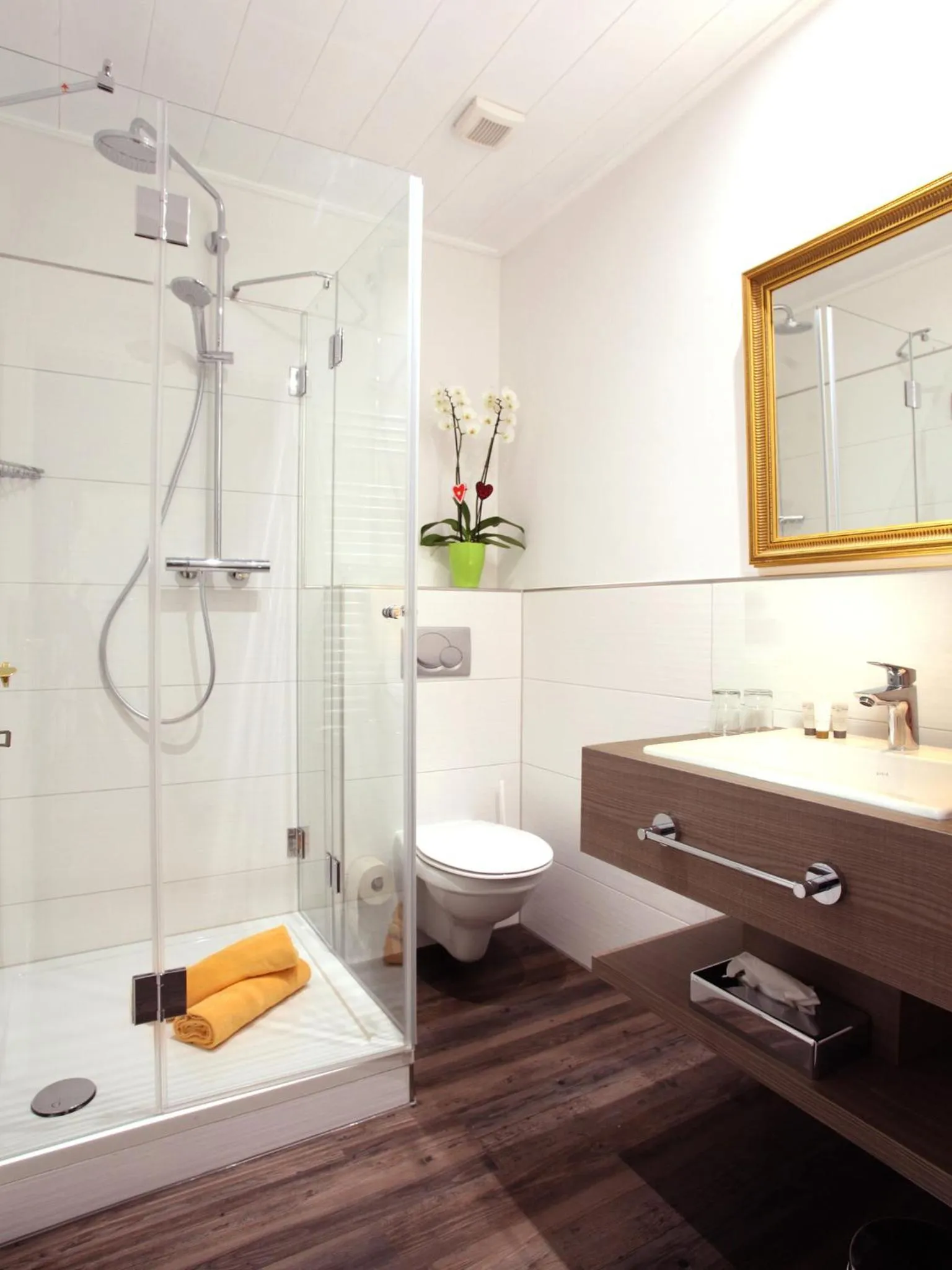 Shower in Hotel am Markt Bacharach