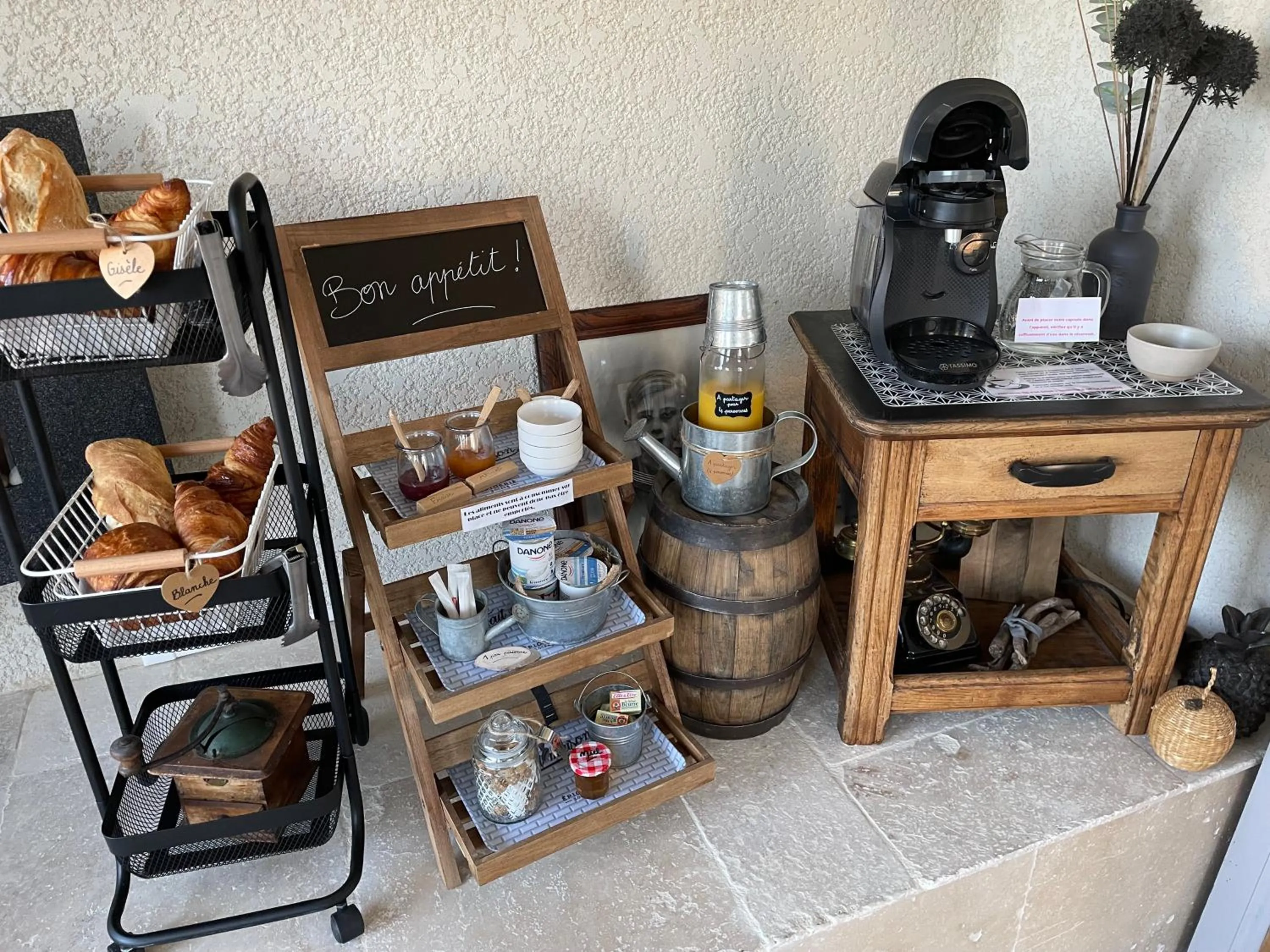 Breakfast in Maison d'hôtes L'air d'antan