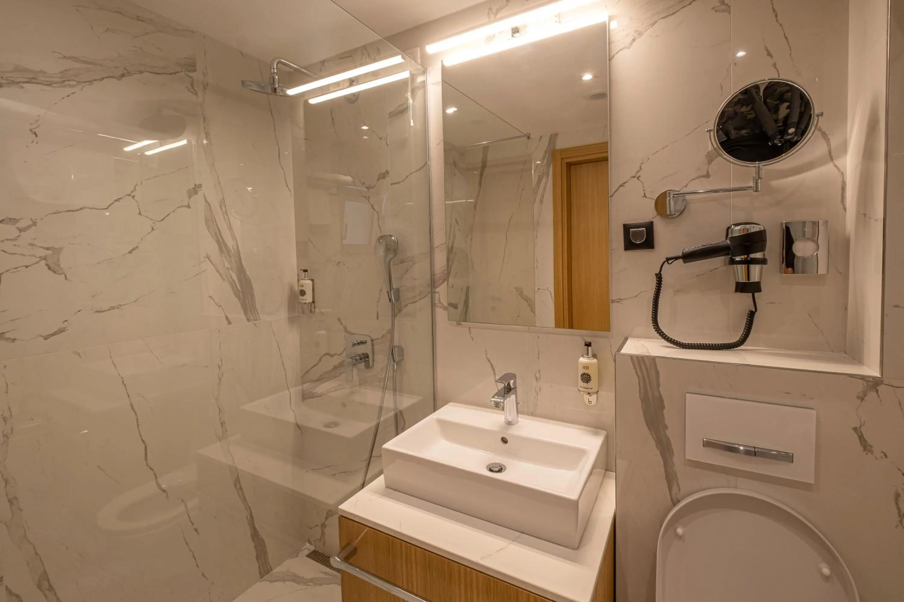 Bathroom in Poseidon The Beach Hotel