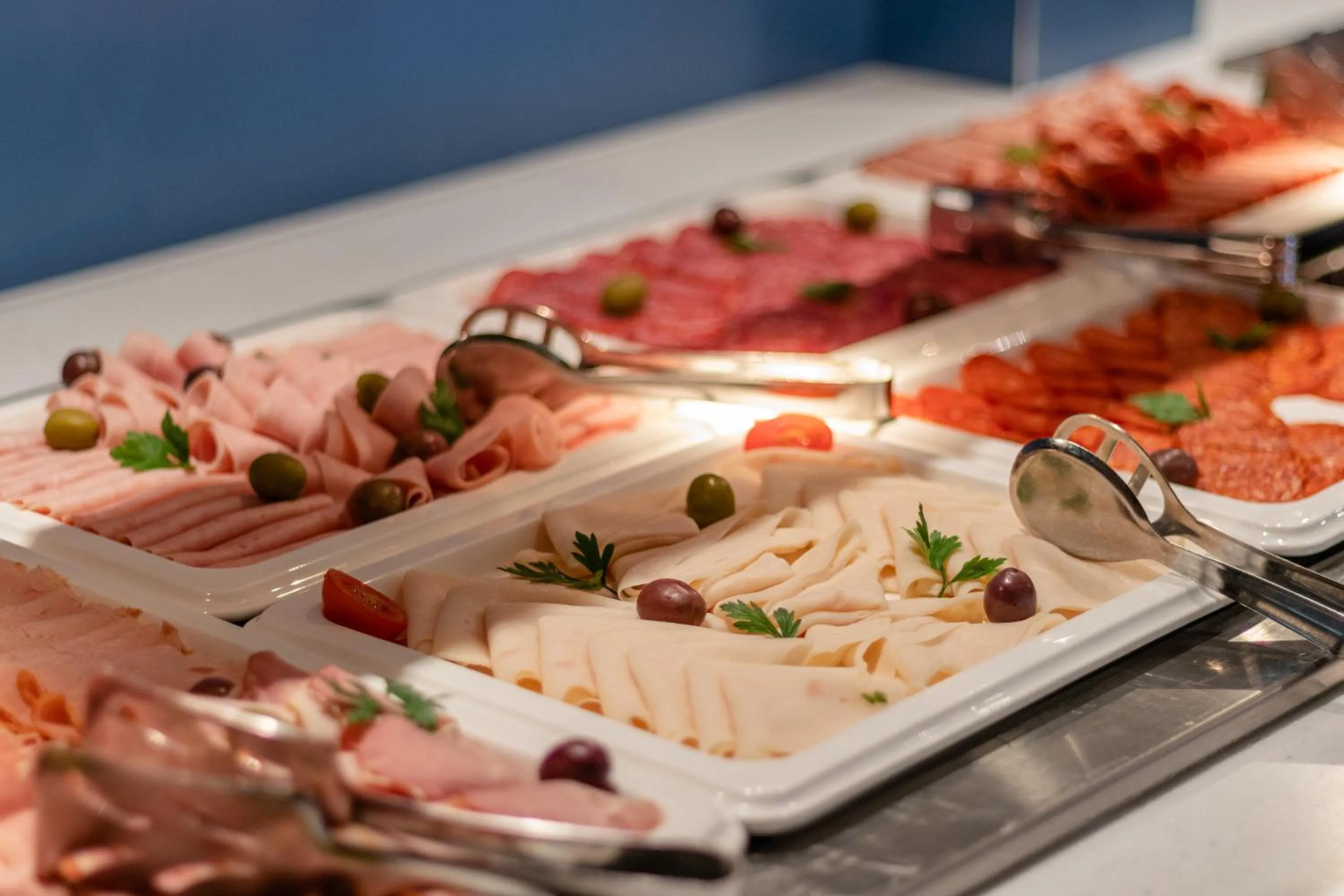 Breakfast in Poseidon The Beach Hotel