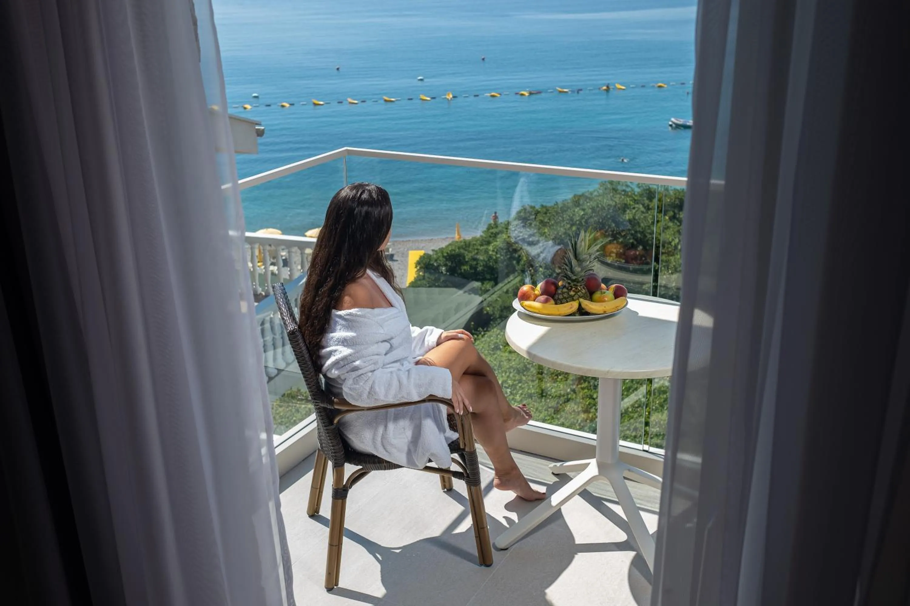 Sea view in Poseidon The Beach Hotel