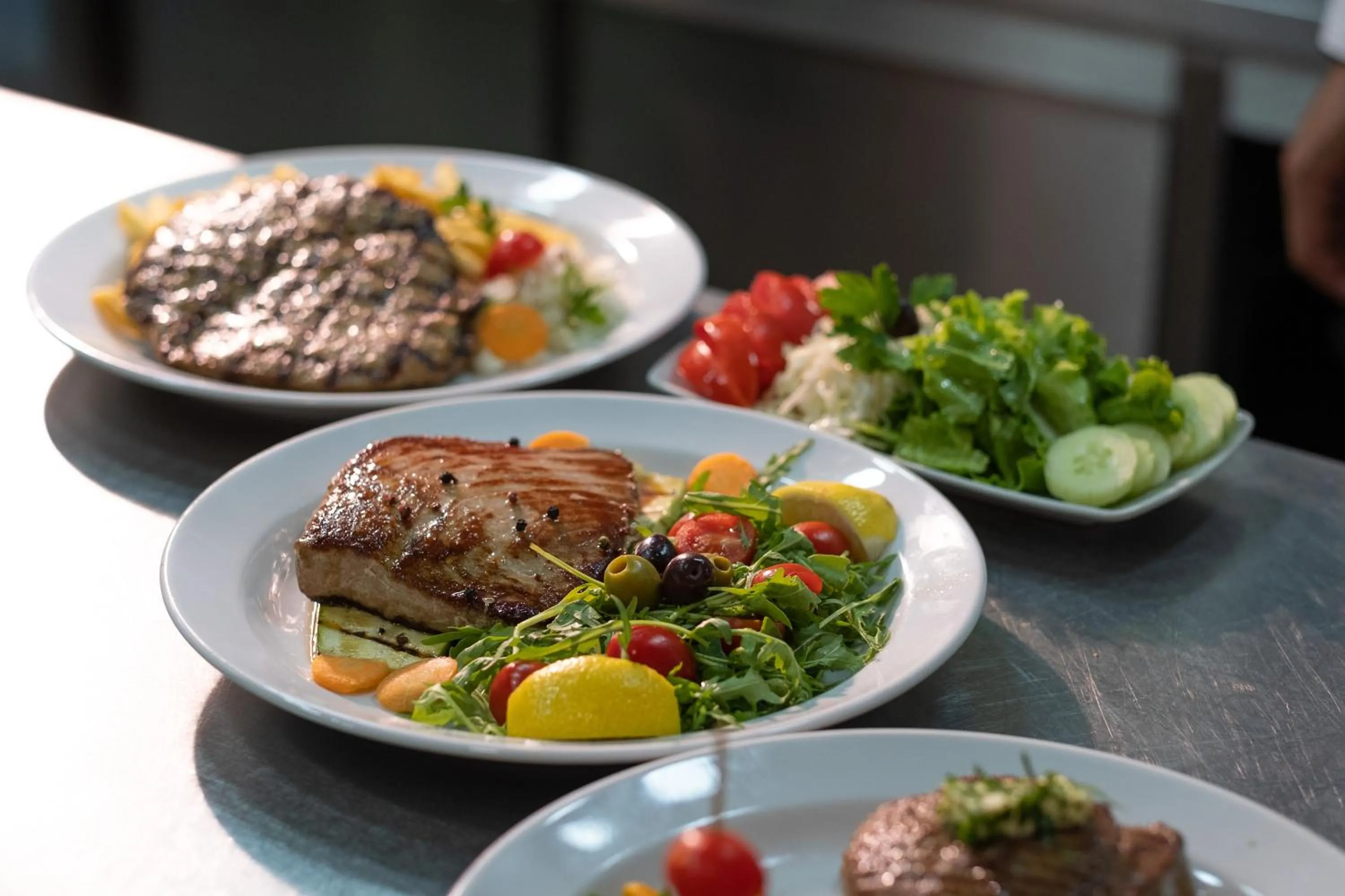 Dinner in Poseidon The Beach Hotel