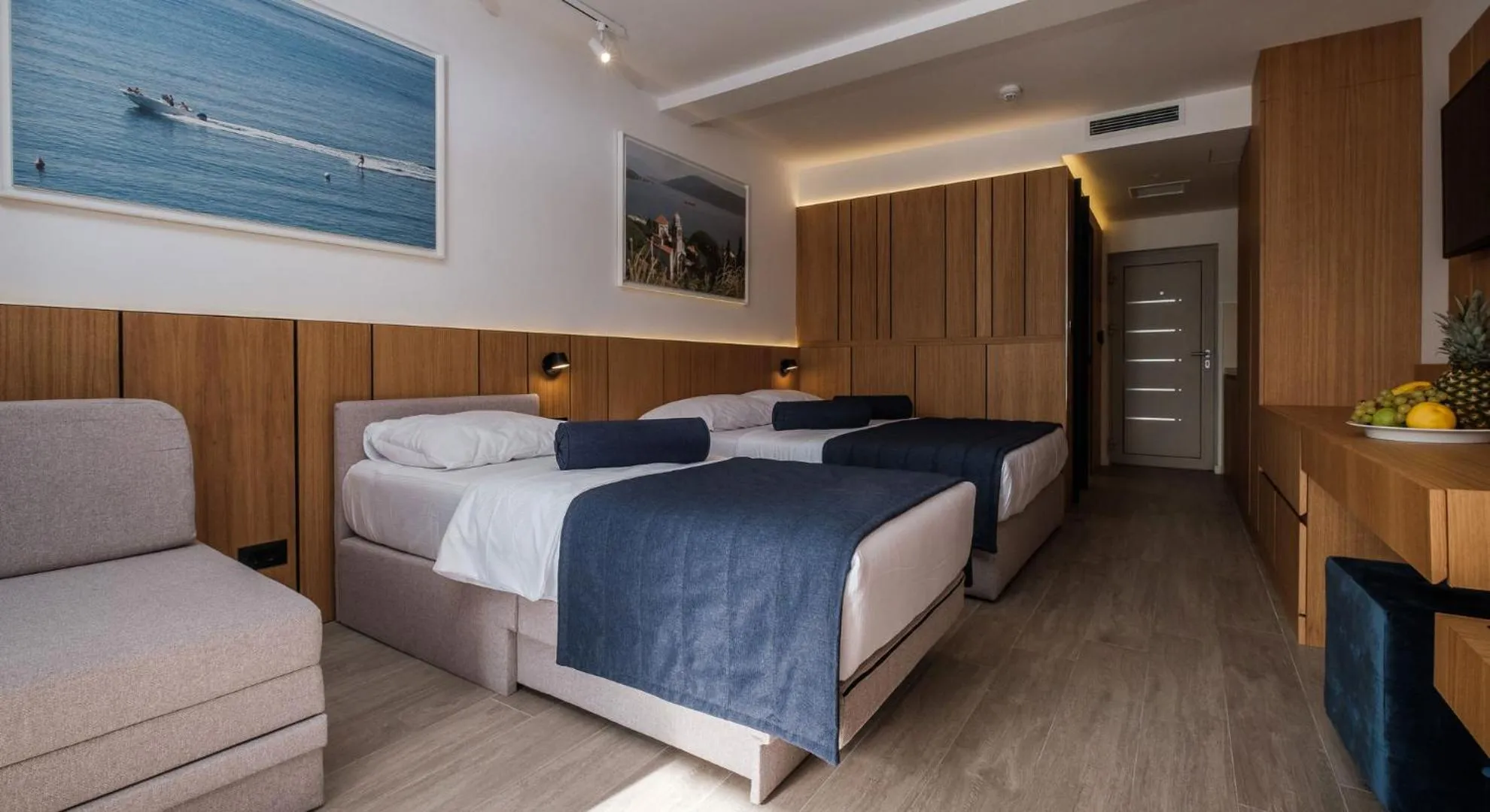 Photo of the whole room, Bed in Poseidon The Beach Hotel