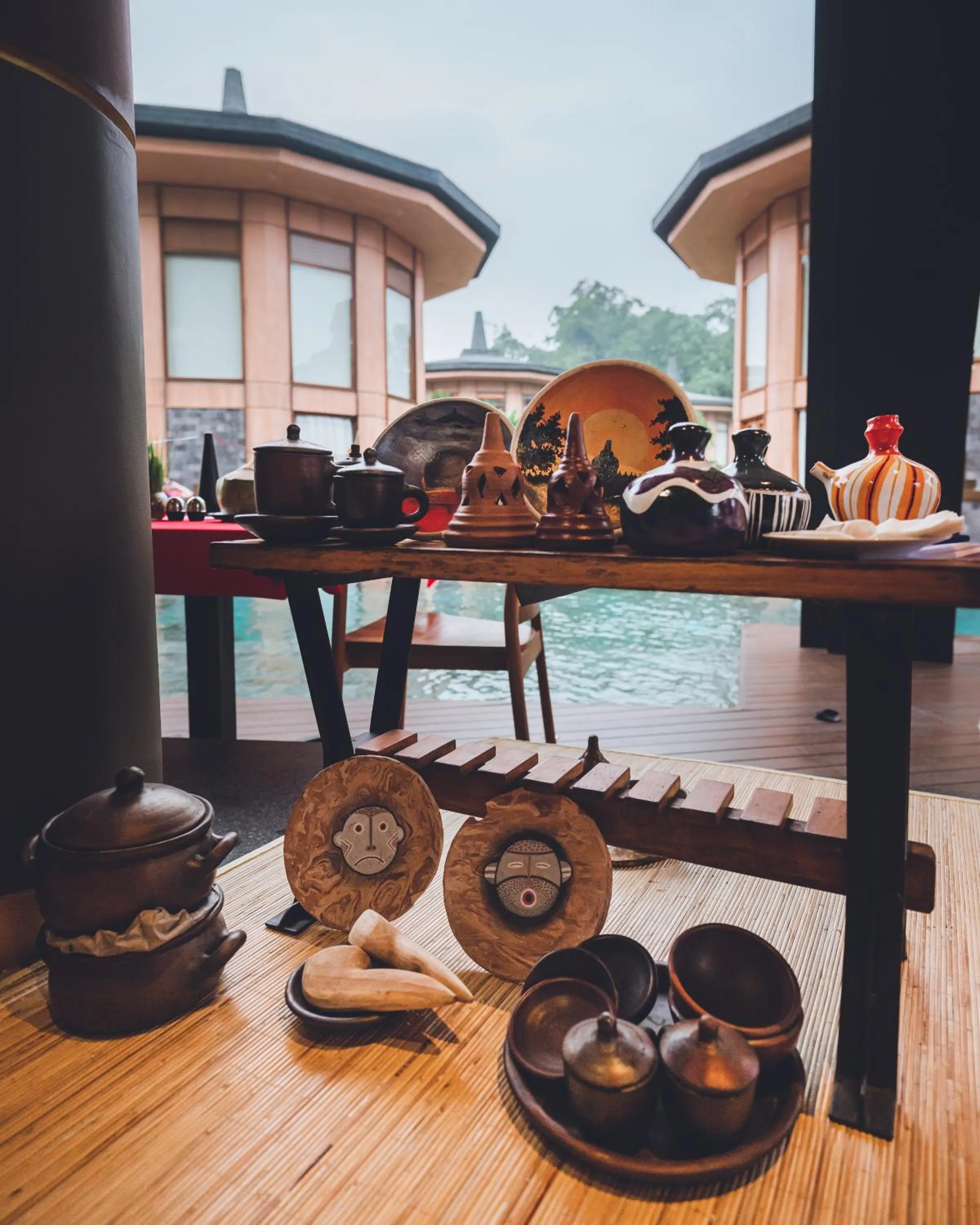 On-site shops in Hotel Le Temple Borobudur